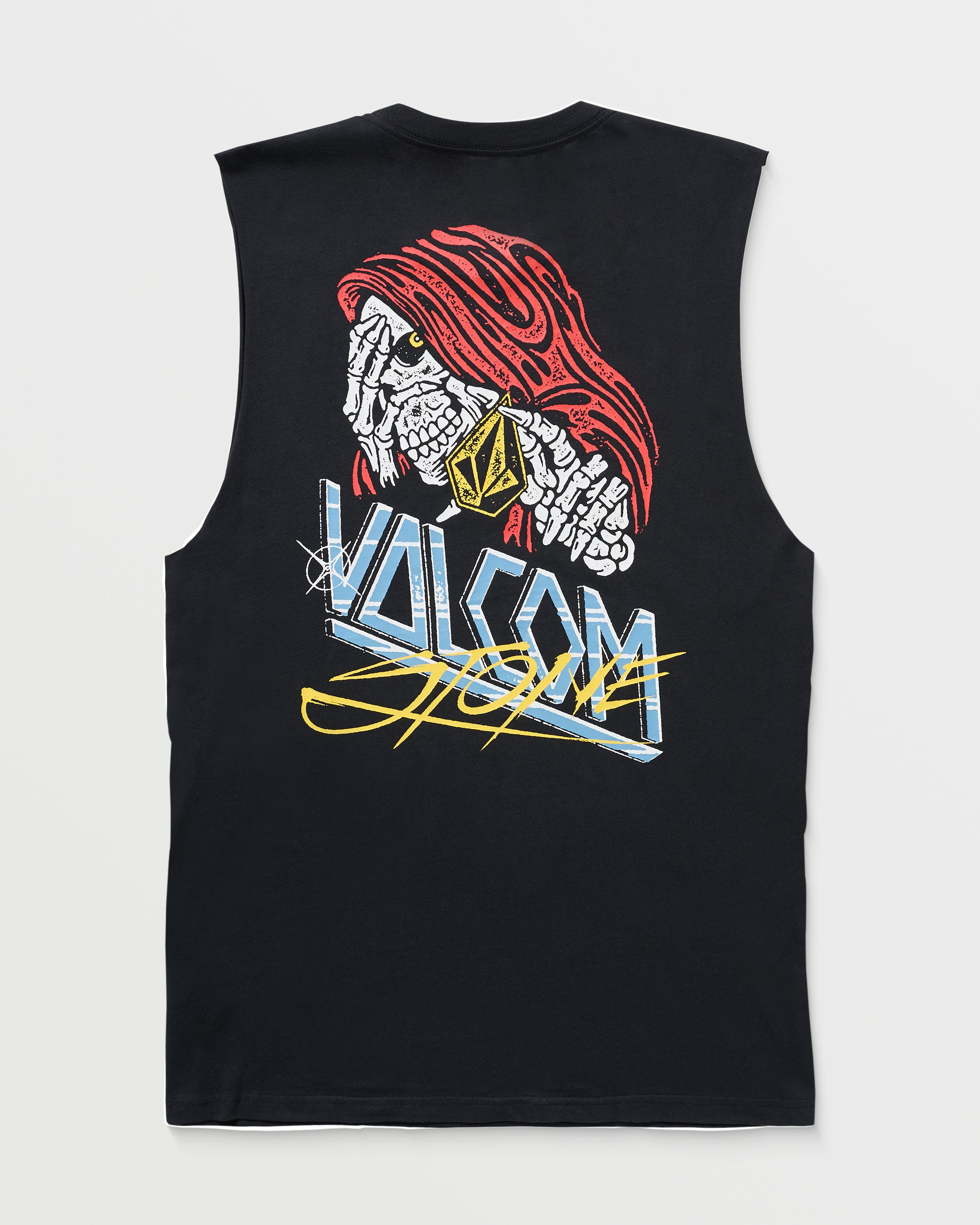 volcom 　THE ALMIGHTY XL相当　※タグなし Dropped This Sleeveless T-Shirt - Antique Black - Men