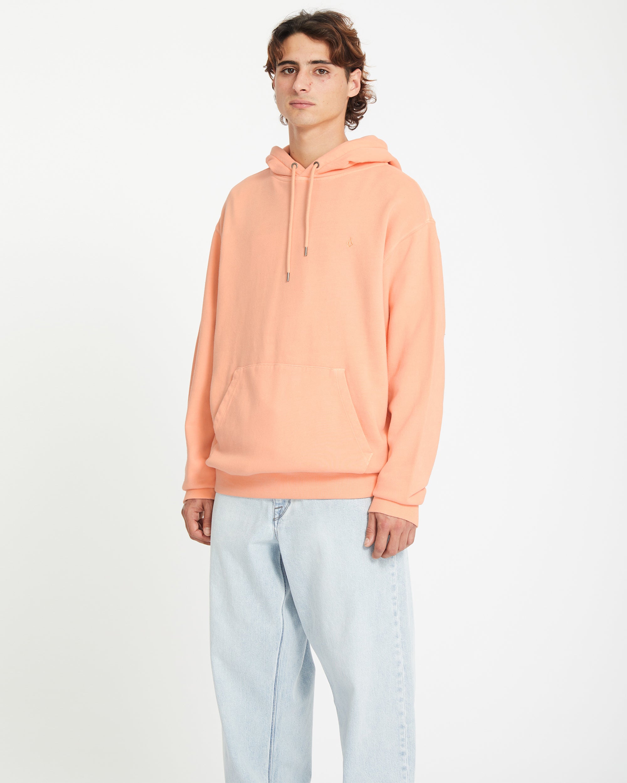 Single Stone Hoodie - PALE PEACH - Men - Volcom Europe