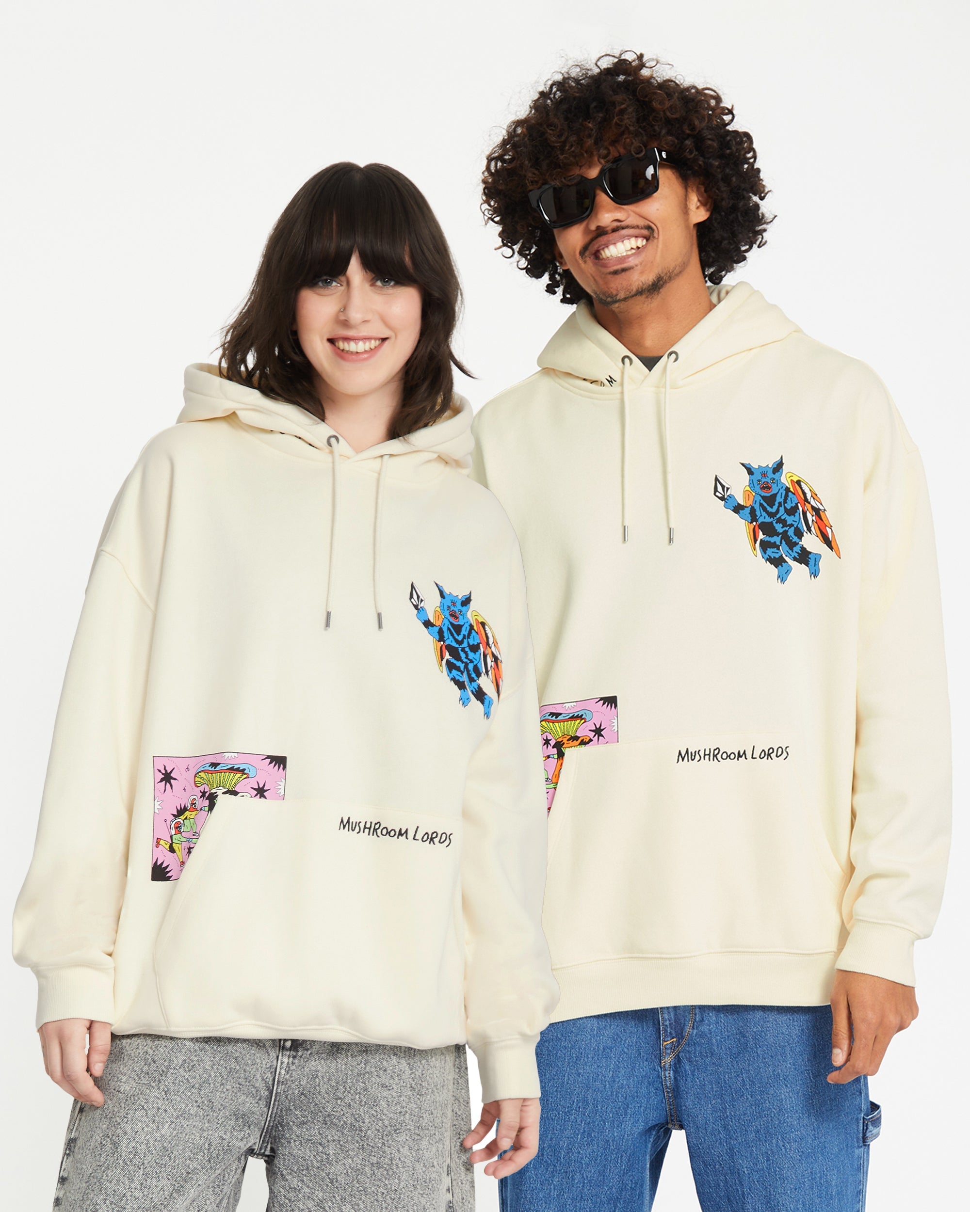 Bob Mollema 2 Hoodie - LIGHT BEIGE - Volcom EU – Volcom Europe