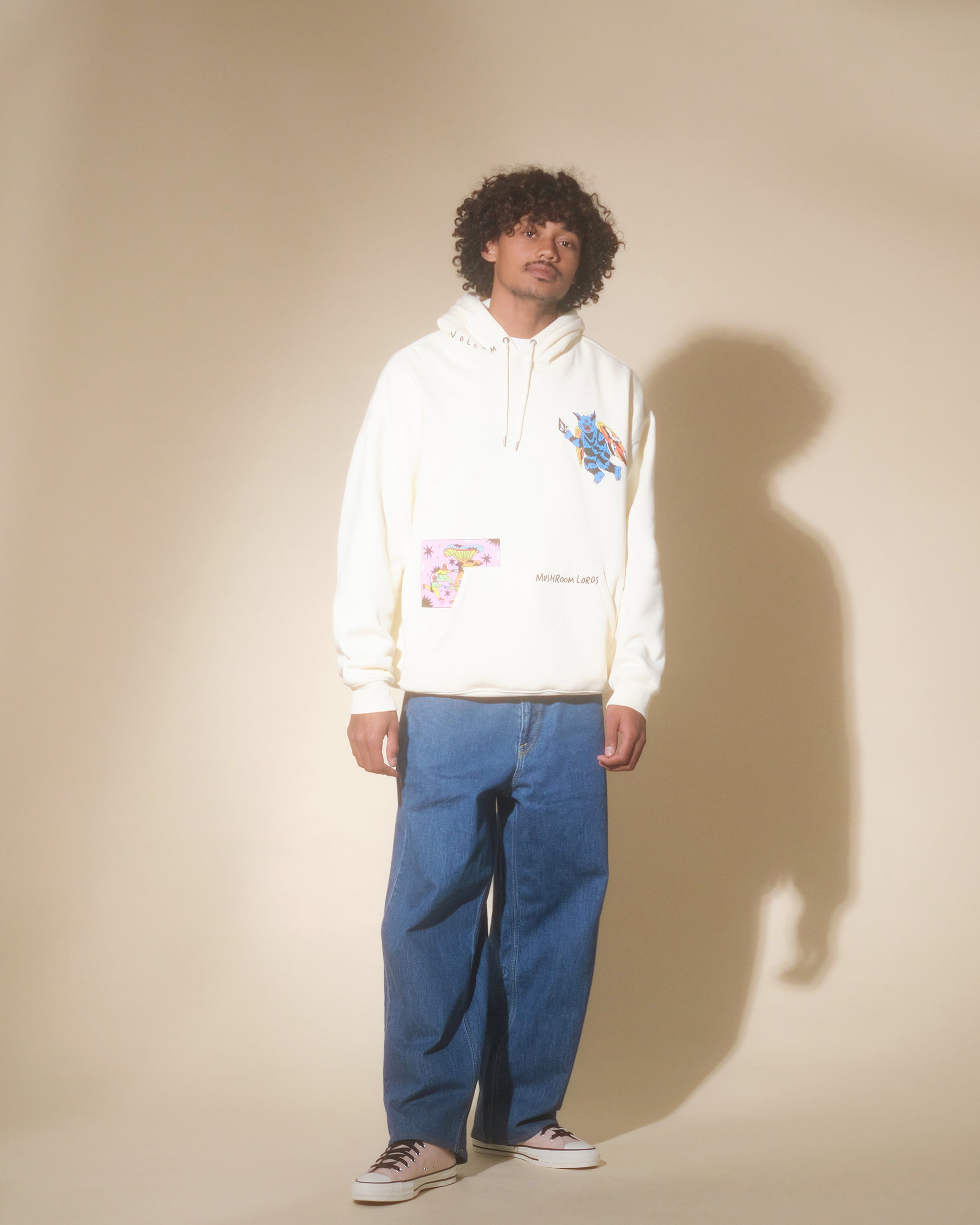 Bob Mollema 2 Hoodie - LIGHT BEIGE - Volcom EU – Volcom Europe