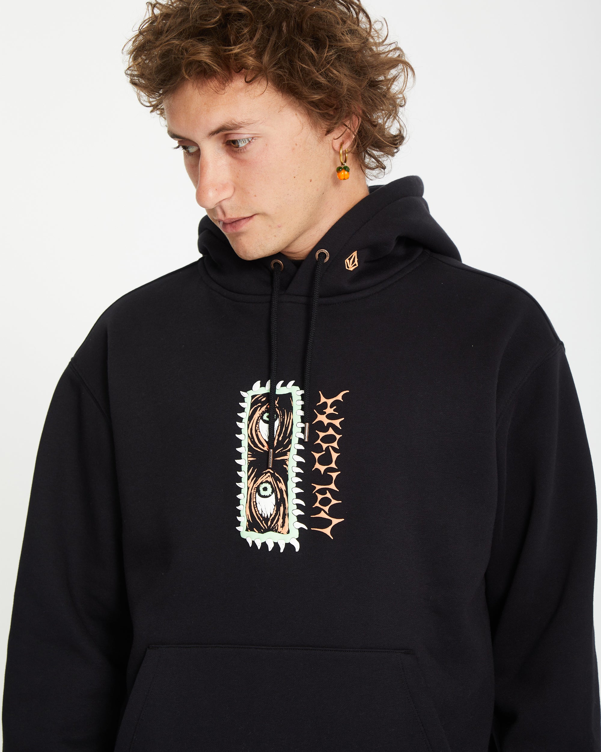 Noder Hoodie - BLACK - Men - Volcom EU – Volcom Europe