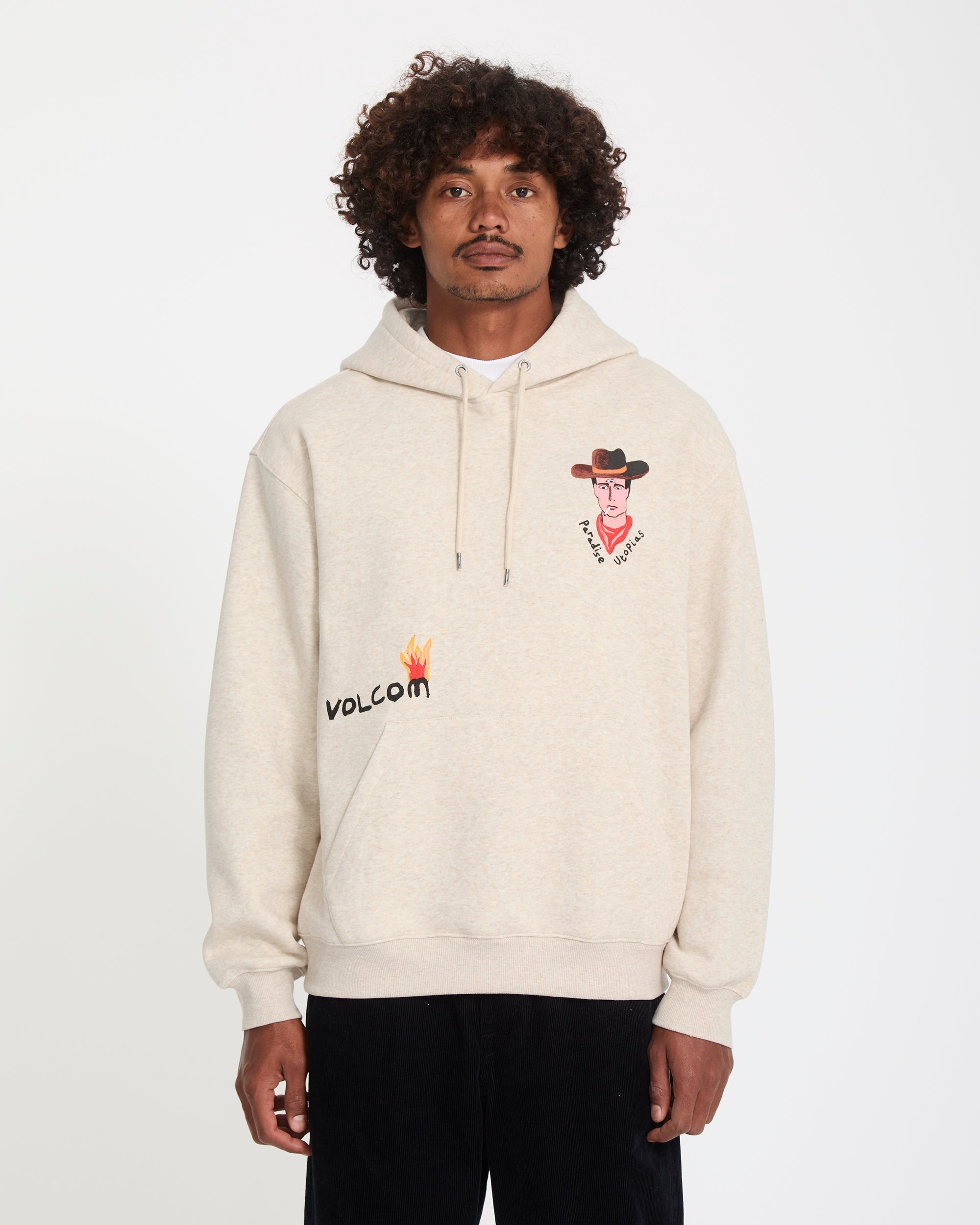 Noder Hoodie - Light Acid Black - Men - Volcom EU – Volcom Europe