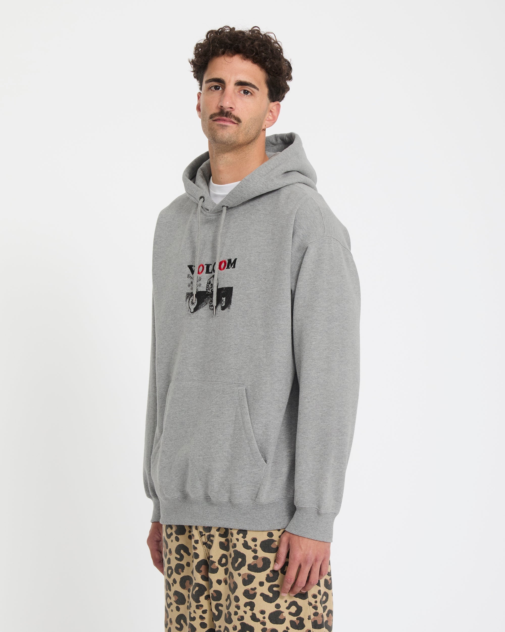 Seth Conboy Hoodie - Heather Grey - Men - Volcom EU – Volcom Europe