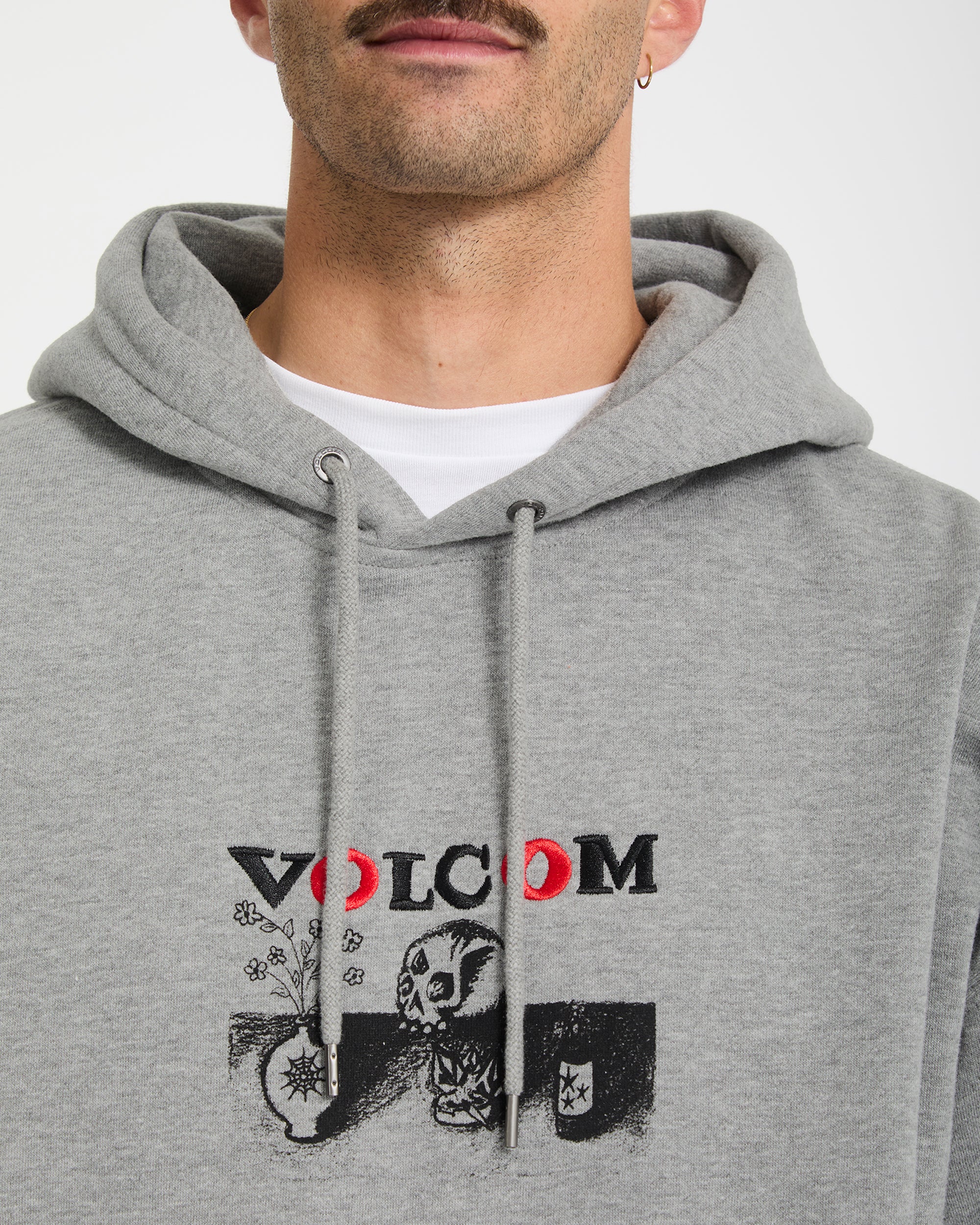 Seth Conboy Hoodie - Heather Grey - Men - Volcom EU – Volcom Europe