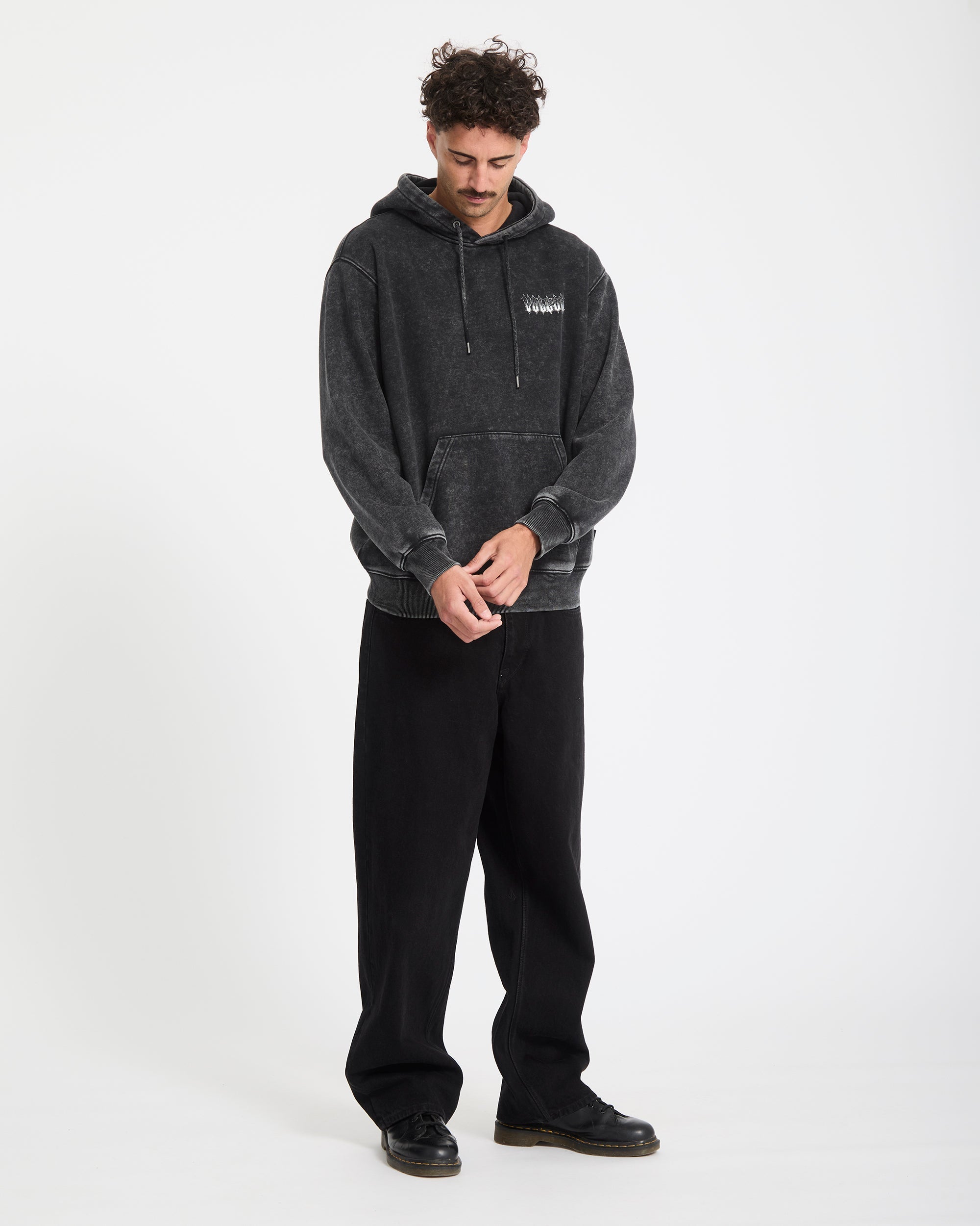 Noder Hoodie - Light Acid Black - Men - Volcom EU – Volcom Europe