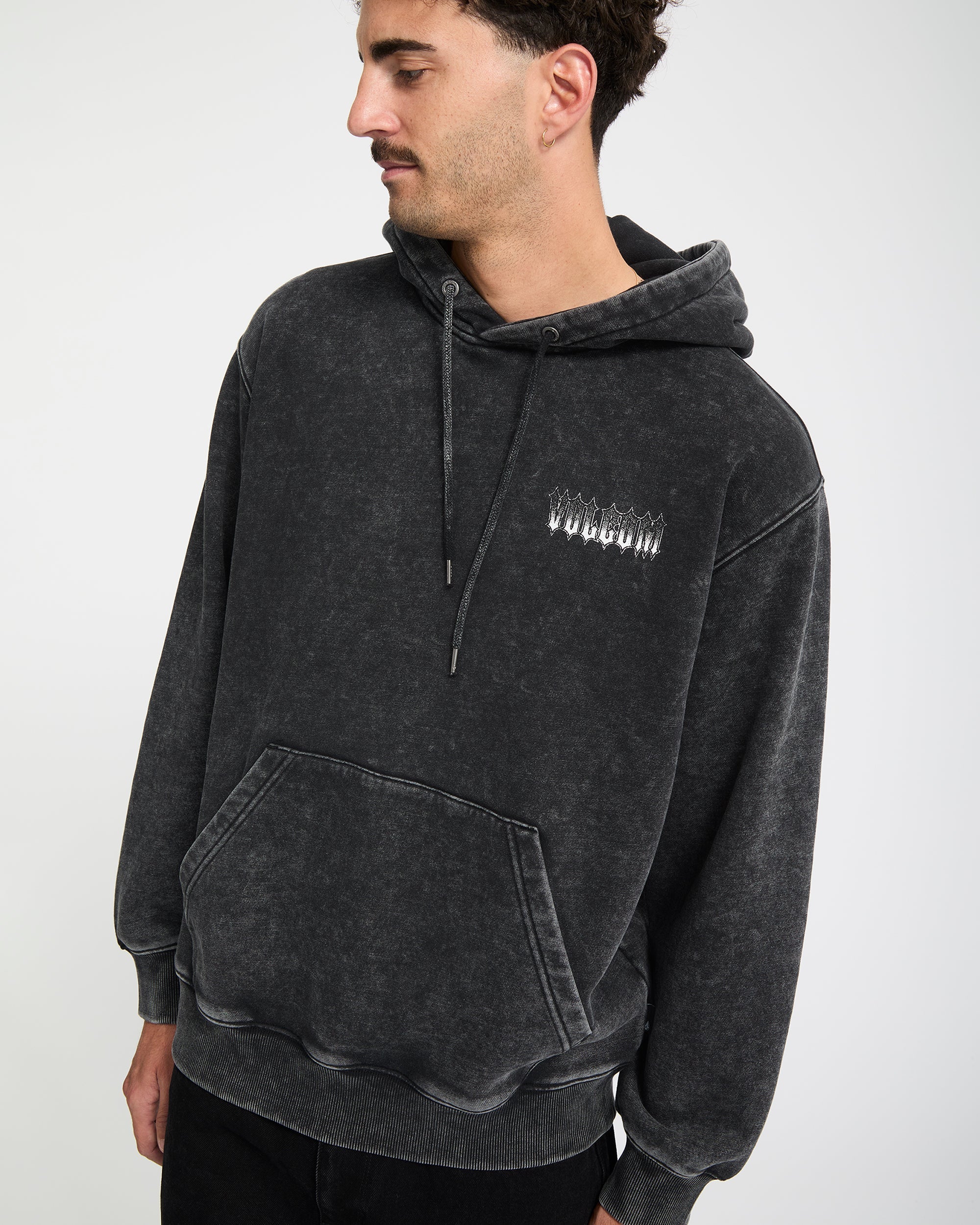 Noder Hoodie - Light Acid Black - Men - Volcom EU – Volcom Europe