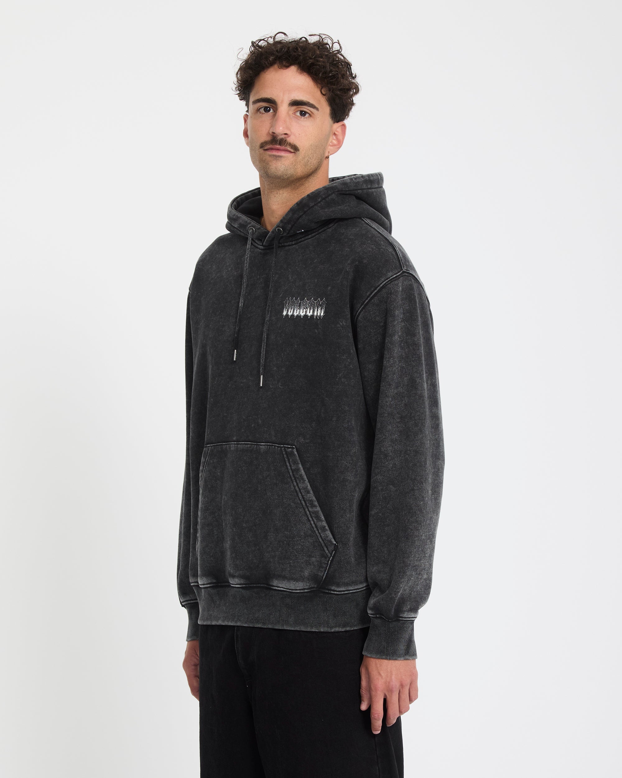 Noder Hoodie - Light Acid Black - Men - Volcom EU – Volcom Europe