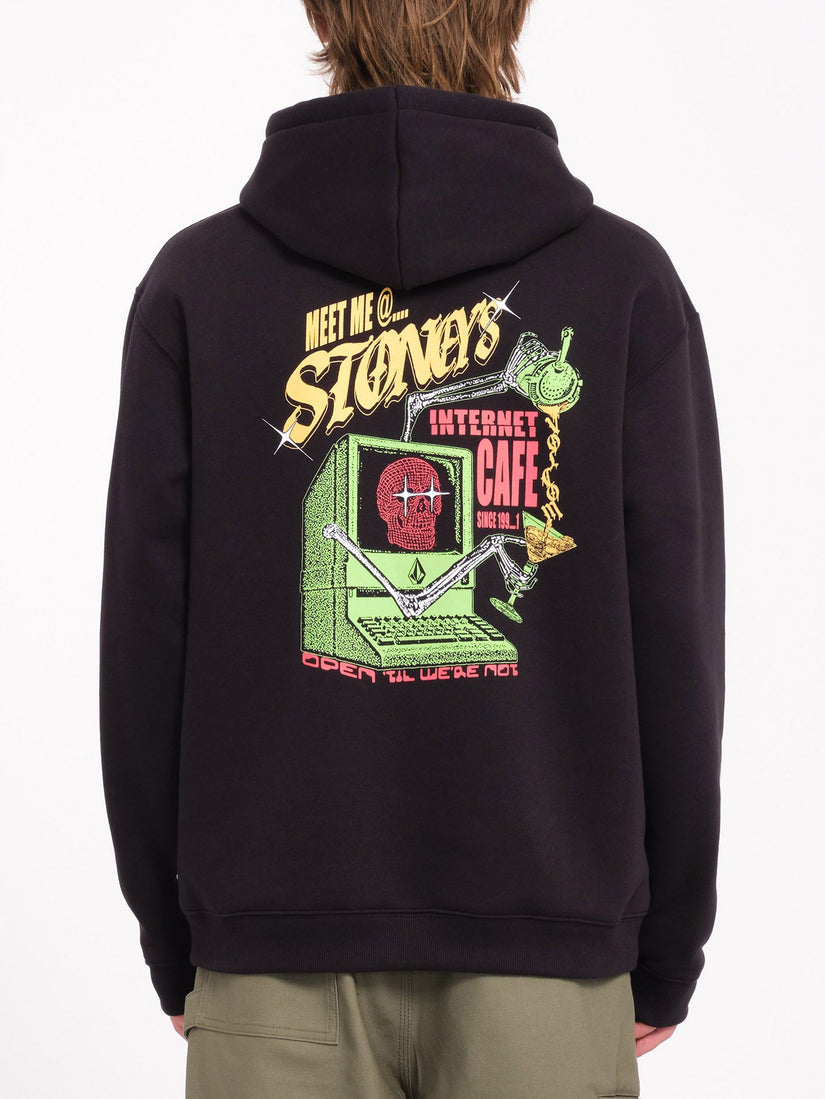 Noder Hoodie Black Men Volcom EU