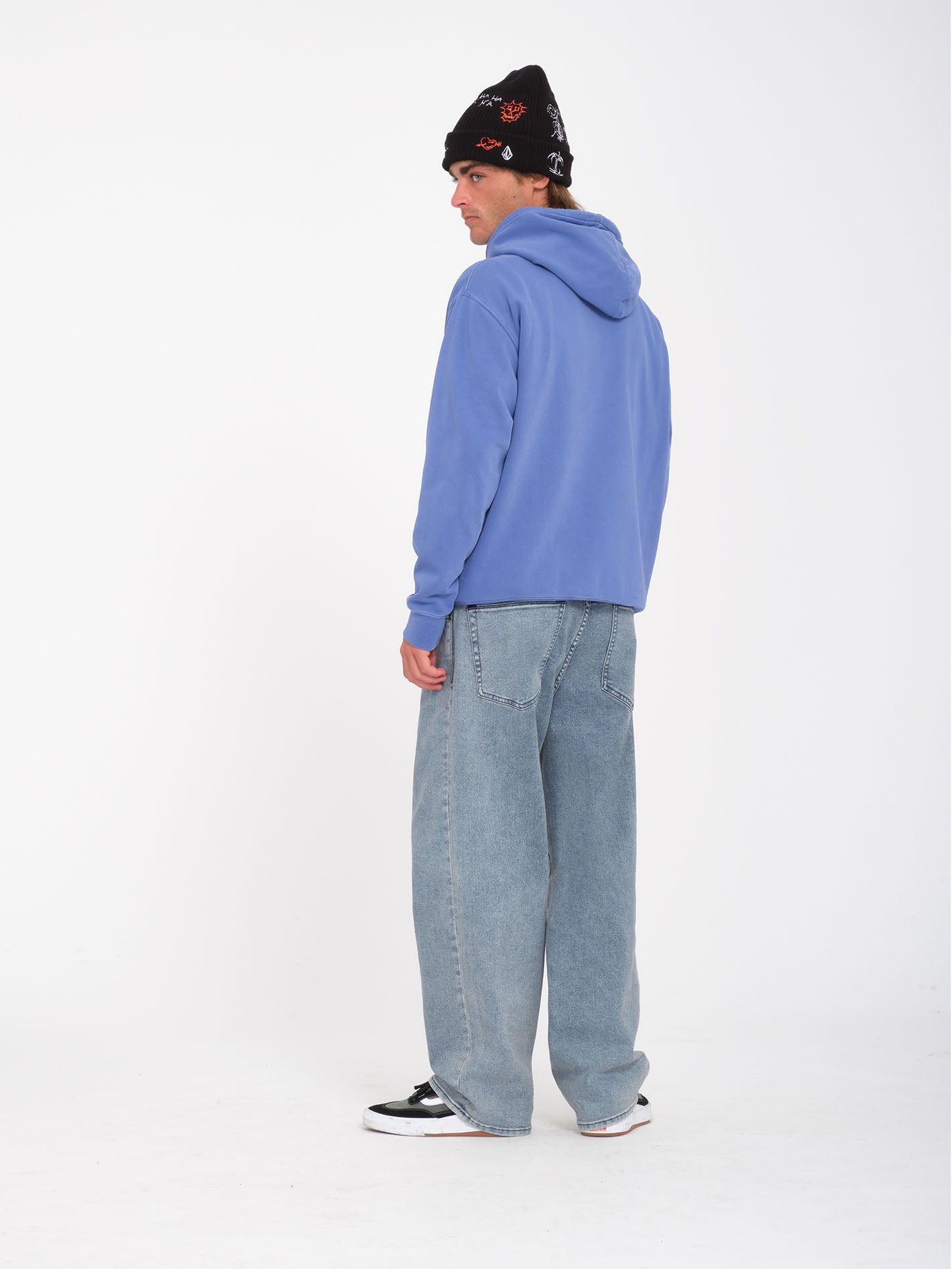 Single Stone Hoodie - Ballpoint Blue - Men - Volcom EU – Volcom Europe