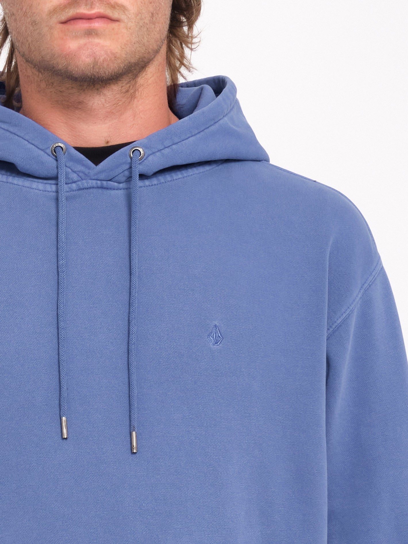 Single Stone Hoodie - Ballpoint Blue - Men - Volcom EU – Volcom Europe