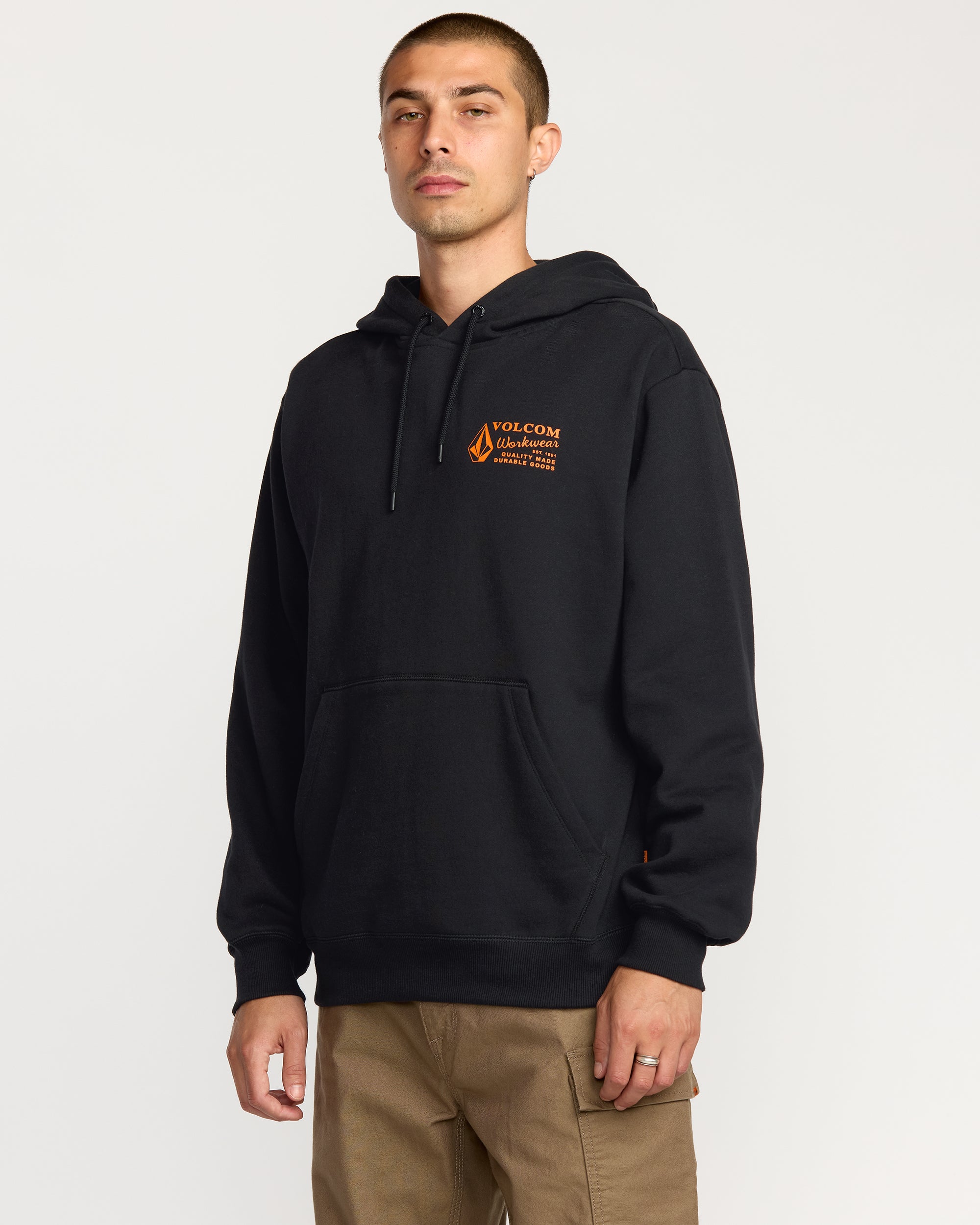 VOLCOM ブラックパーカー US/EU S Volstoned Hoodie - Black - Men - Volcom EU – Volcom Europe