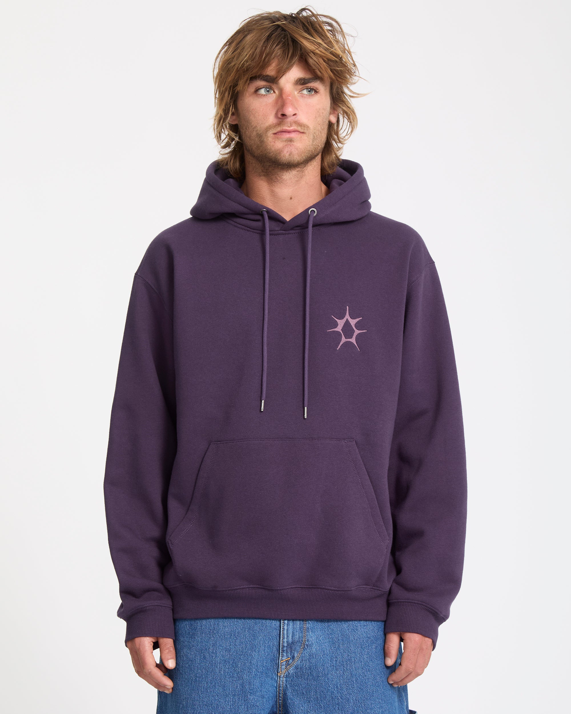 Watanite Hoodie - Dark Purple - Men - Volcom EU – Volcom Europe