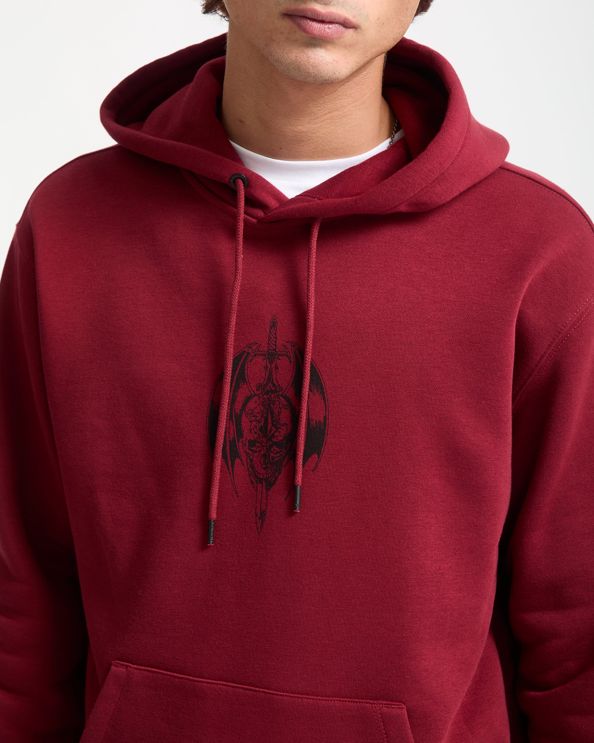 Noder Hoodie - Pepper Red - Men - Volcom EU – Volcom Europe