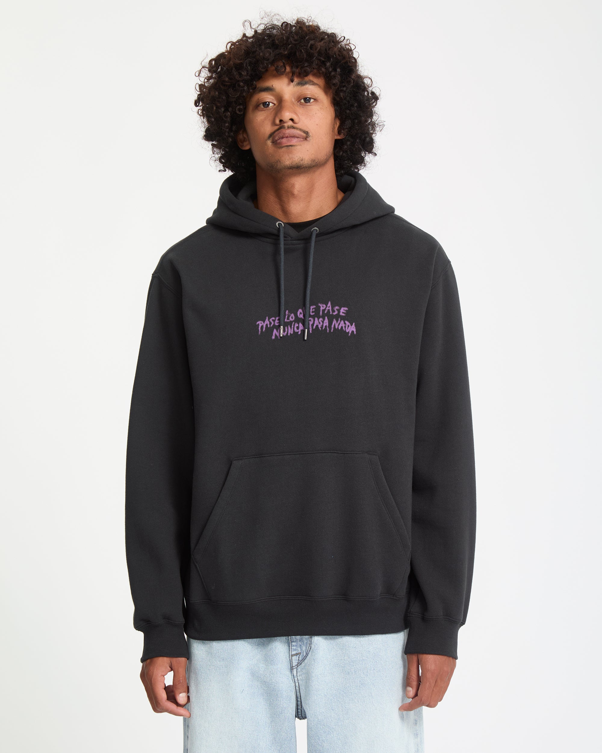 Nunca Passa Hoodie - Antique Black - Men - Volcom EU – Volcom Europe