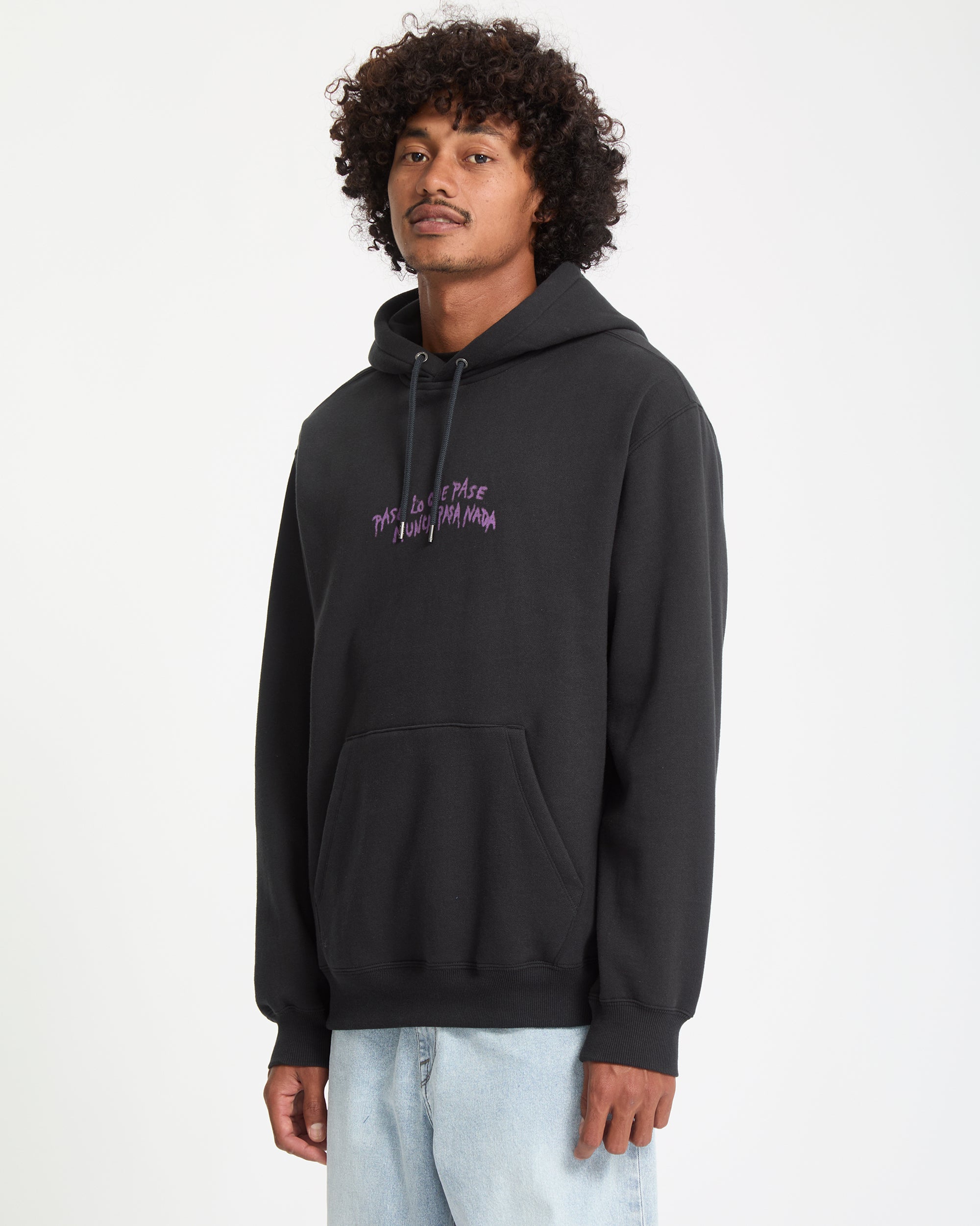 Nunca Passa Hoodie - Antique Black - Men - Volcom EU – Volcom Europe