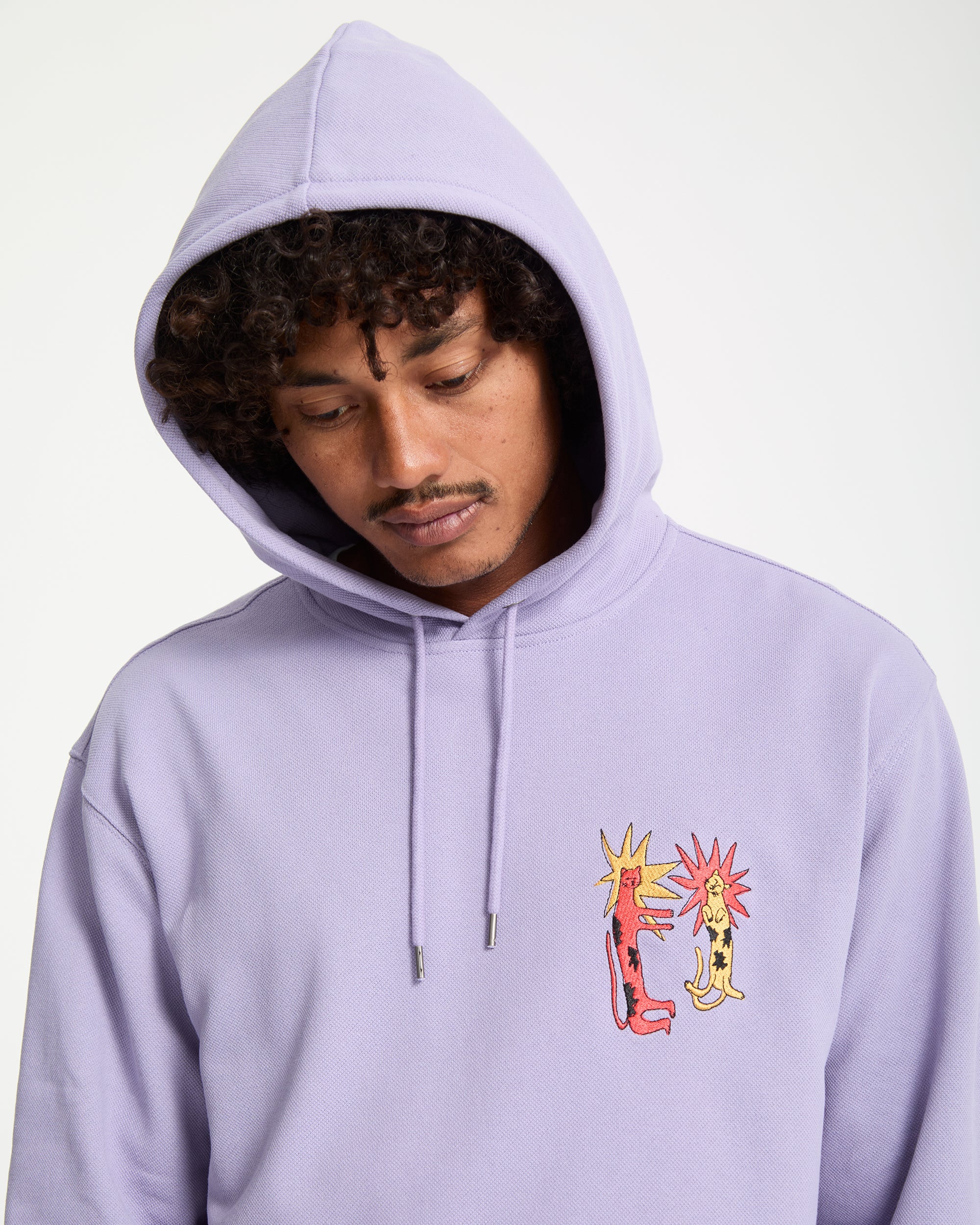 Longo Cats Hoodie - Purple Ash - Volcom EU – Volcom Europe