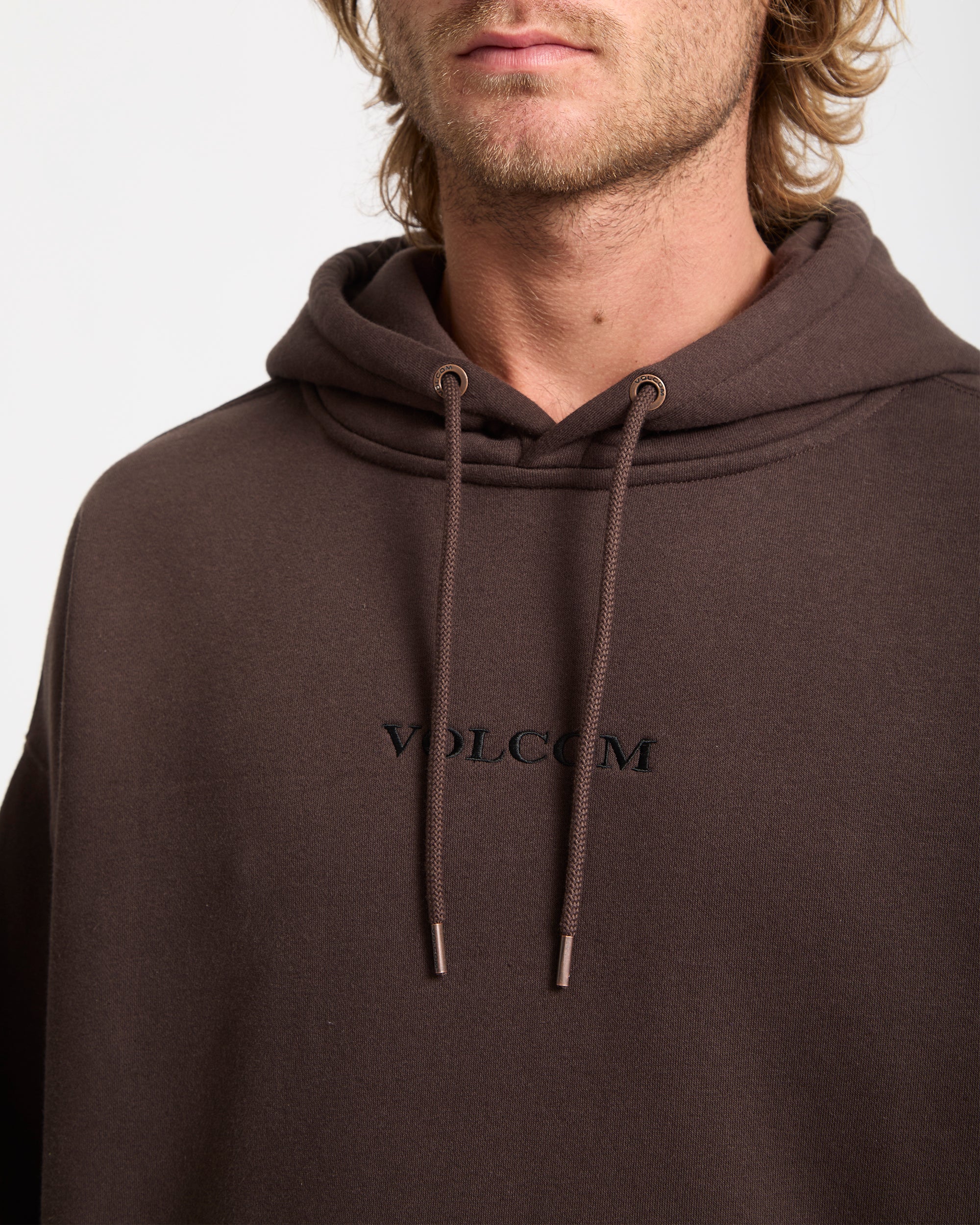 Volcom Stone Hoodie - Cacao - Men - Volcom EU – Volcom Europe