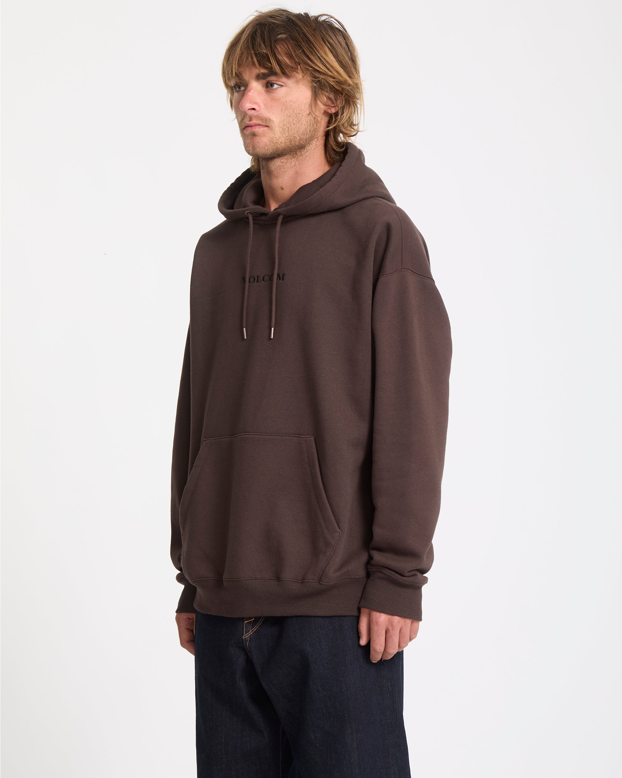 トップス STONE  PULLOVER HOODIE Volcom Stone Hoodie - Cacao - Men - Volcom EU – Volcom Europe