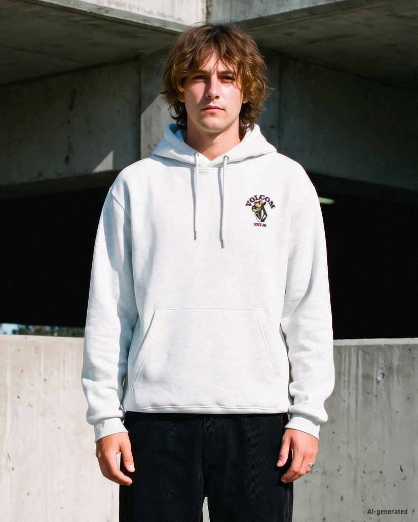 Noder Hoodie - Bone Heather