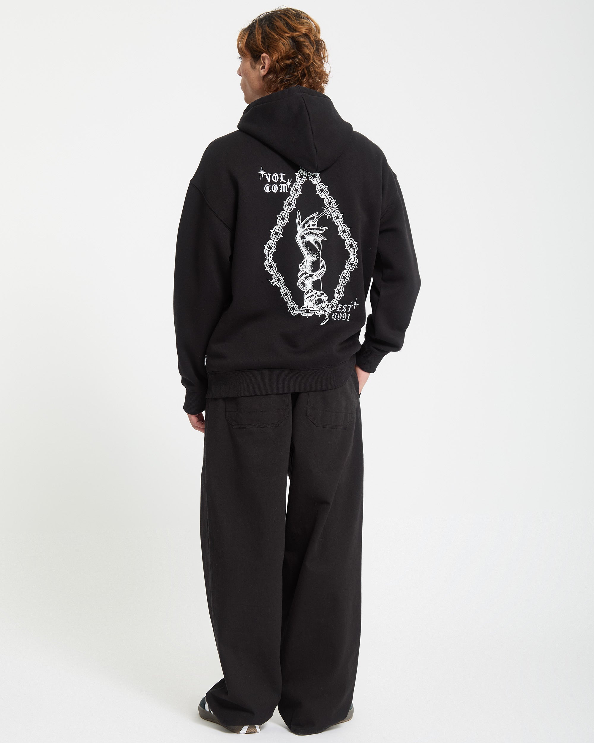 Daniel Shepard Hoodie - Black - Men - Volcom EU – Volcom Europe