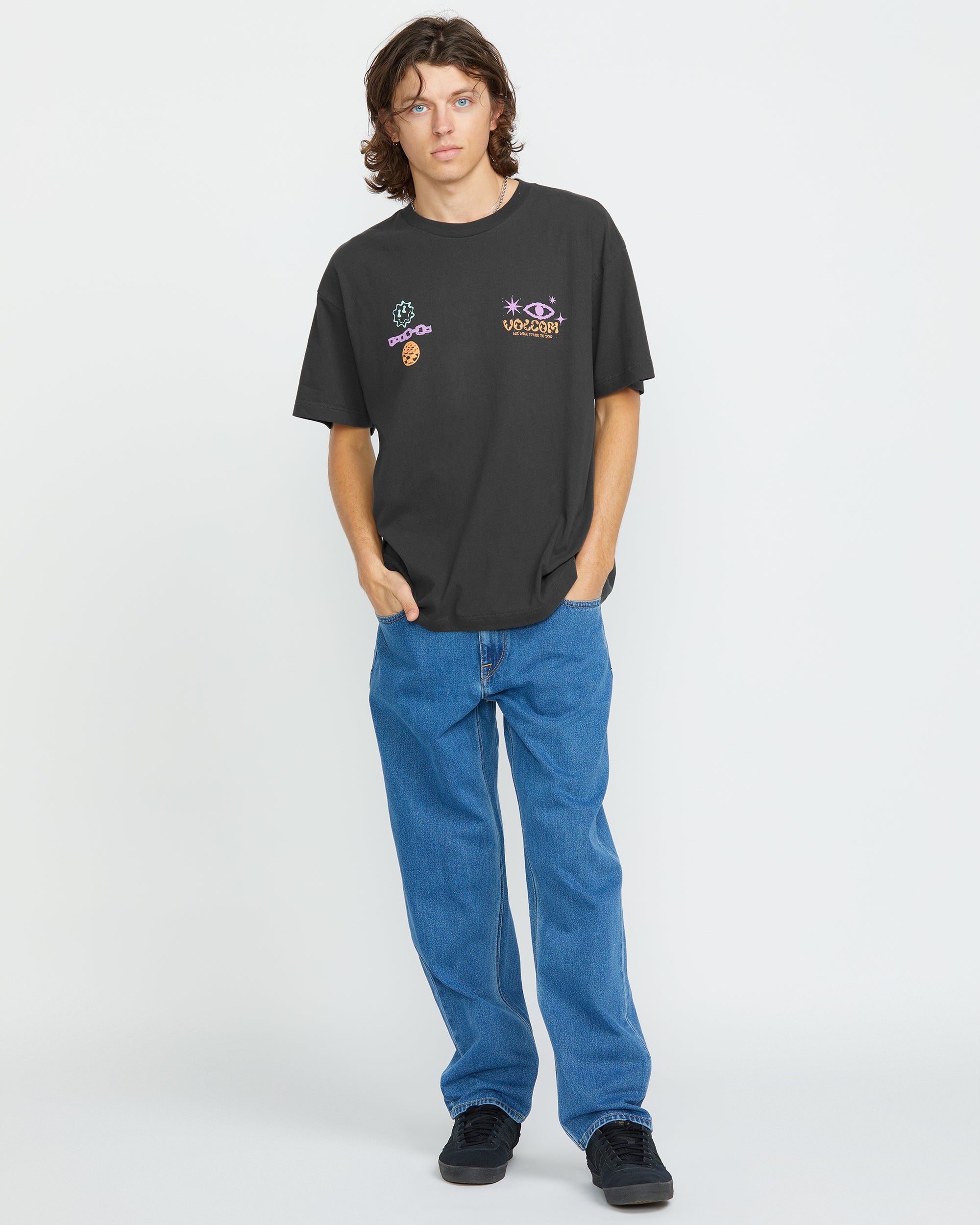Filip Rygalski T-shirt - STEALTH - Men - Volcom EU – Volcom Europe