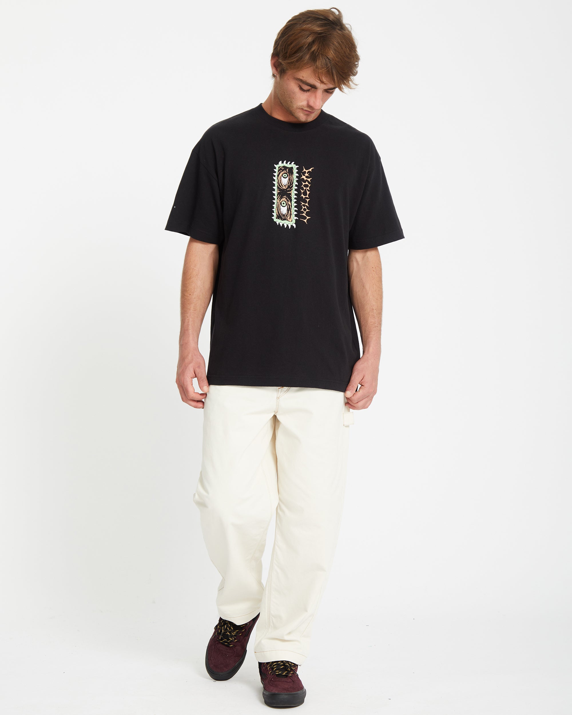 Eye Rust T-shirt - BLACK - Men - Volcom EU – Volcom Europe