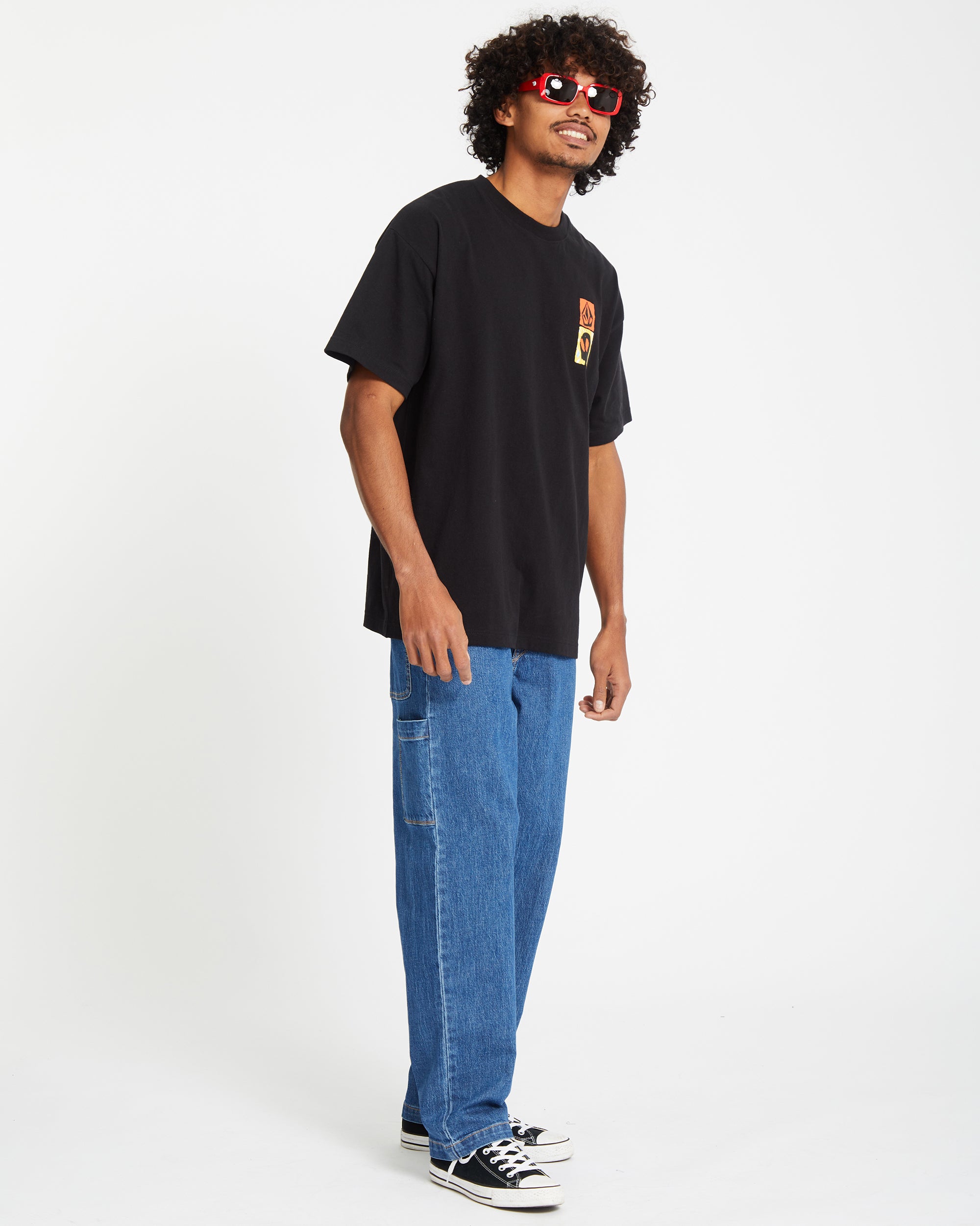 Gonyvaders T-shirt - BLACK - Men - Volcom Europe