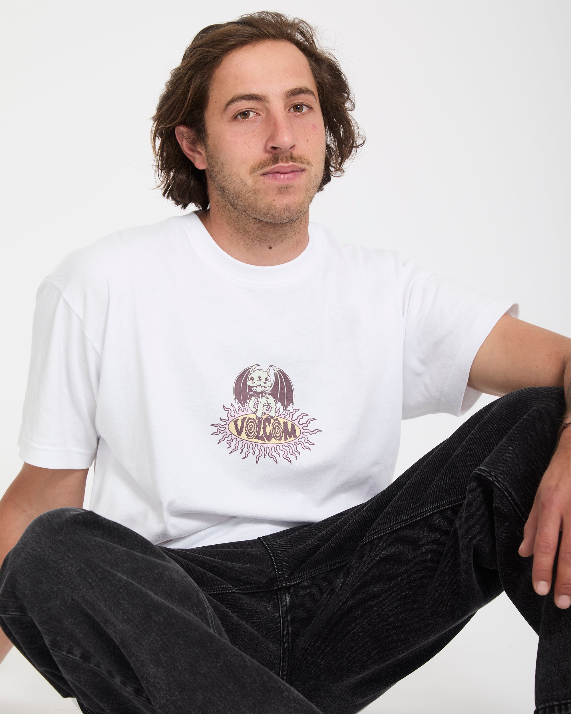 Sunster T-Shirt - White - Men - Volcom EU – Volcom Europe