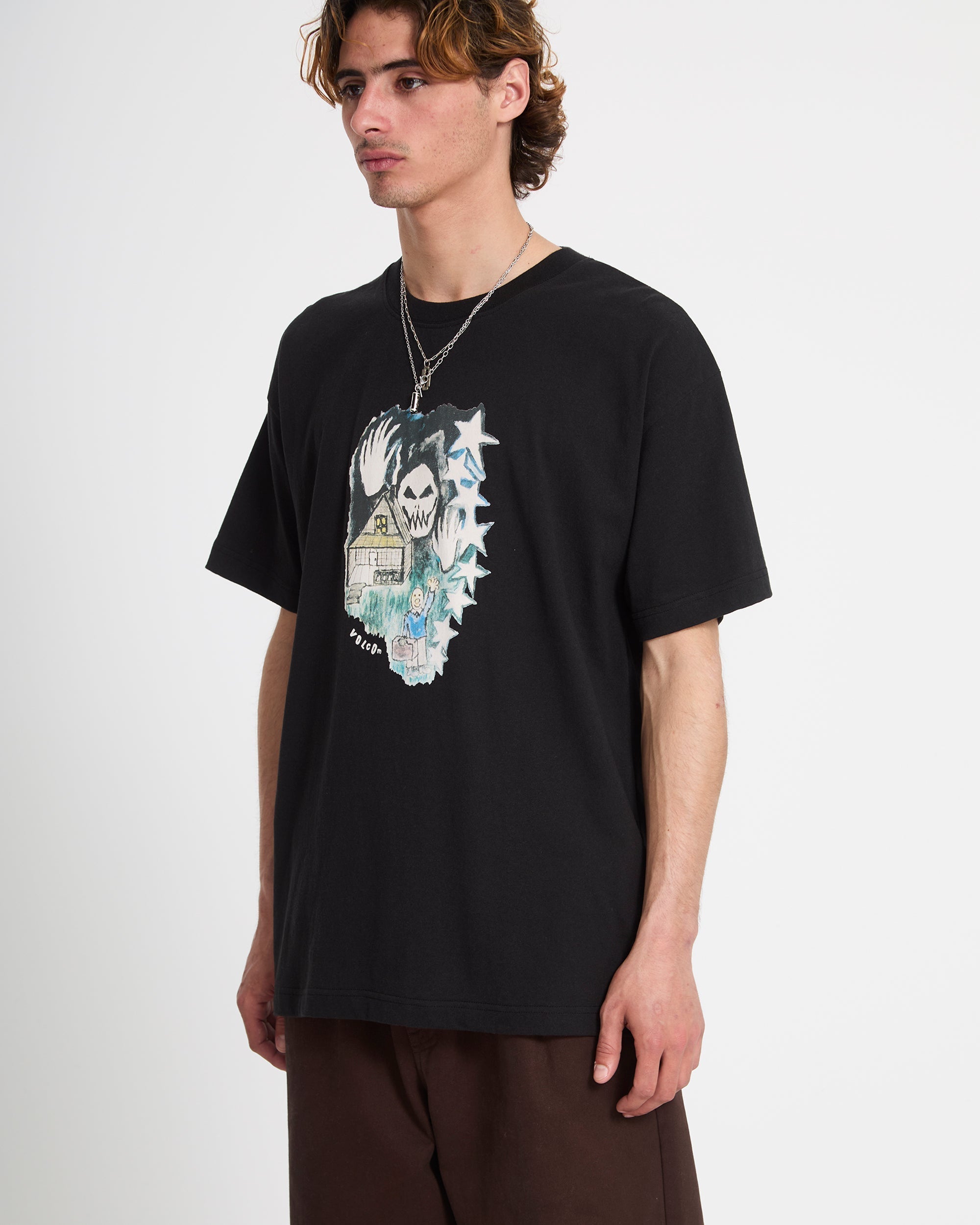 Issam Auptel T-Shirt - Black - Men - Volcom EU – Volcom Europe