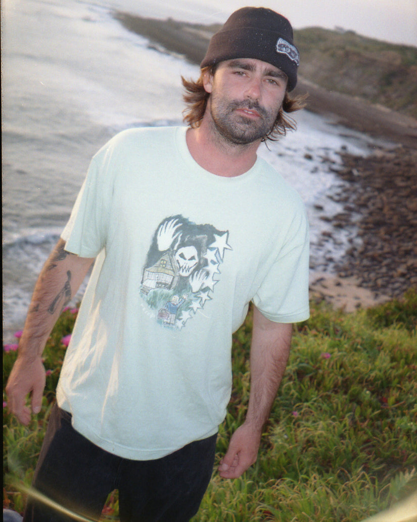 Issam Auptel T-Shirt - Pale Aqua