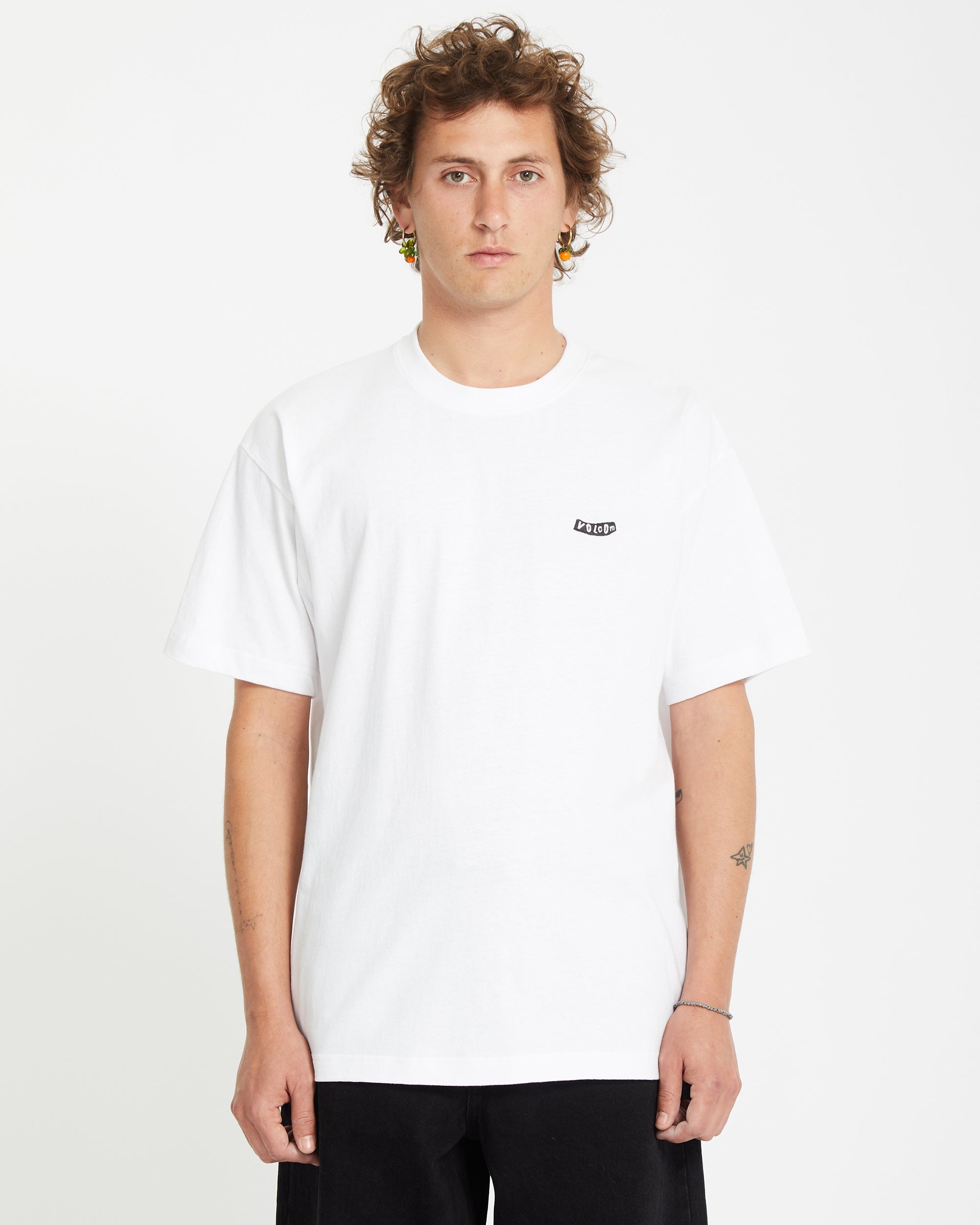 Pistol Stone T-Shirt - White - Men - Volcom EU – Volcom Europe Pistol Stone T-Shirt - White - Men - Volcom EU – Volcom Europe