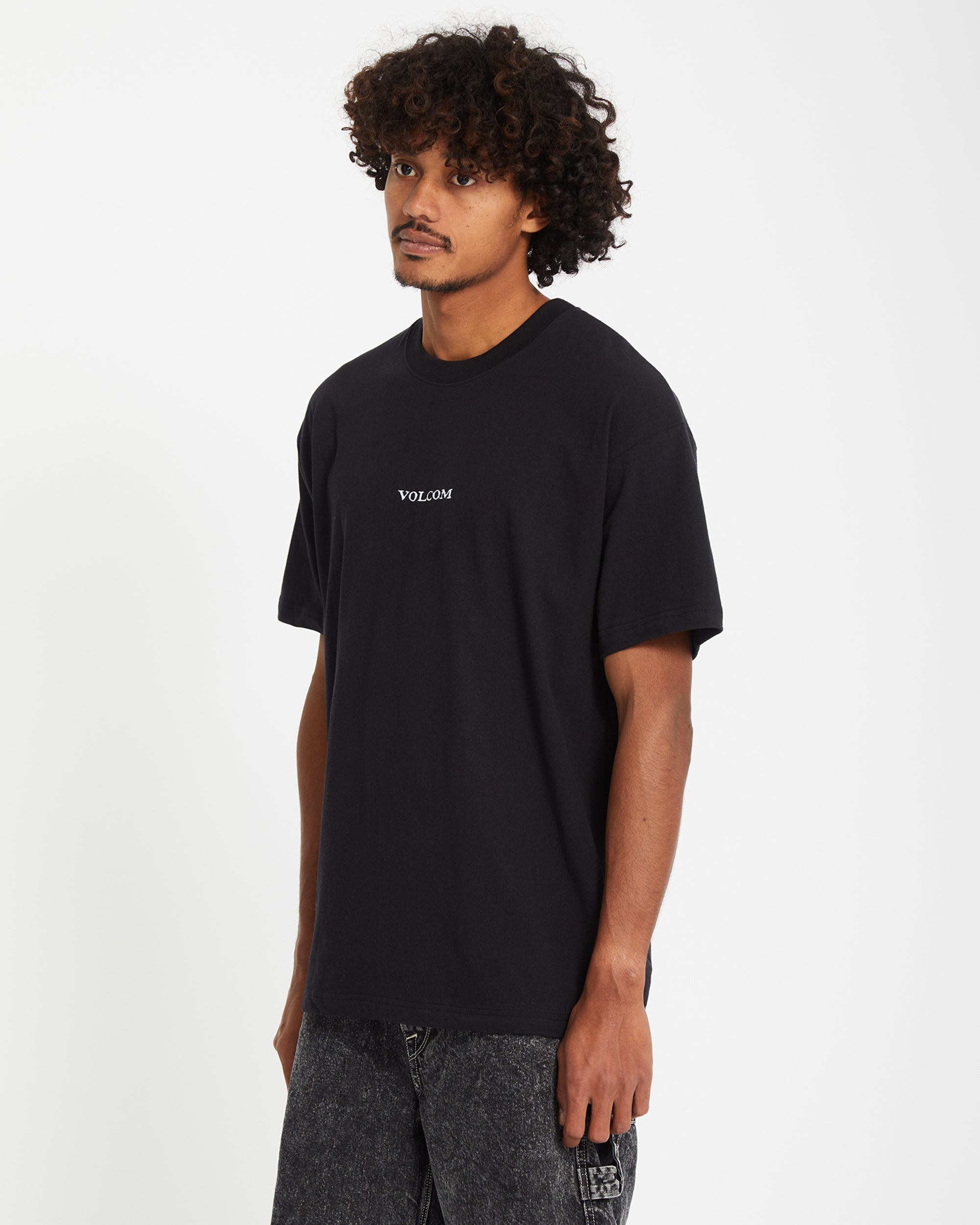 STONE  ブラック Tシャツ STONE ISLAND - 2100004 COMBED ORGANIC COTTON JERSEY / Tシャツ