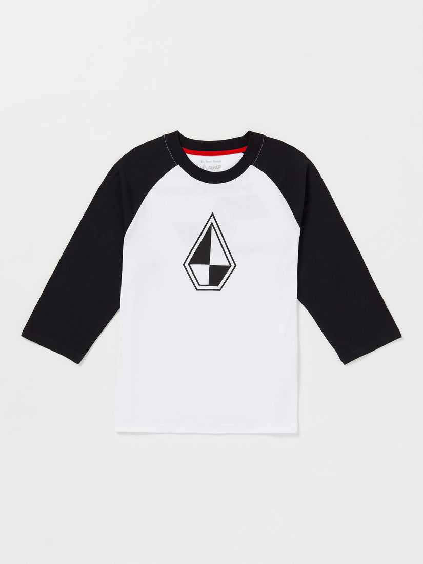 Volcom Raglan Schroff X Volcom 3/4 Raglan T-Shirt - White - Men - Volcom EU – Volcom ...