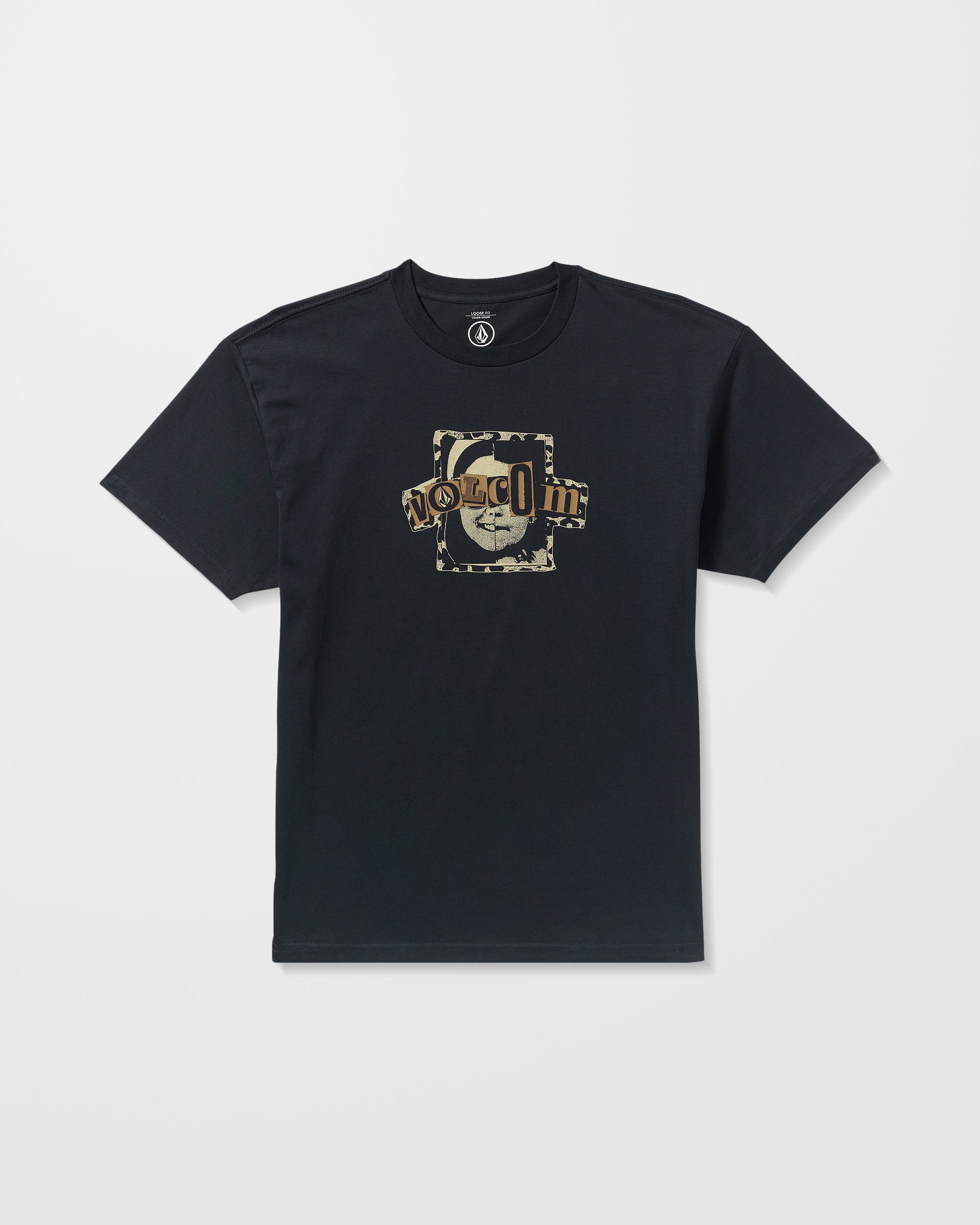 Sneer T-Shirt - Antique Black - Men - Volcom EU – Volcom Europe