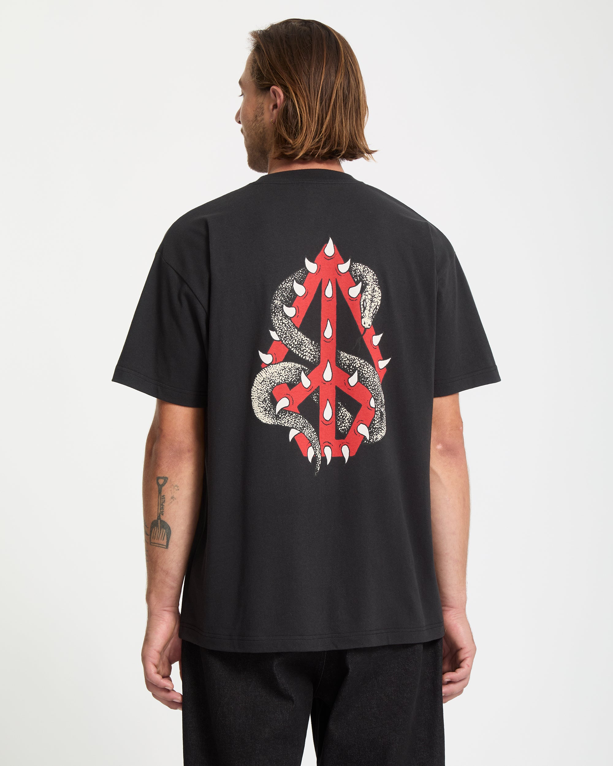 Snake Peace T-Shirt - Black - Men - Volcom EU – Volcom Europe
