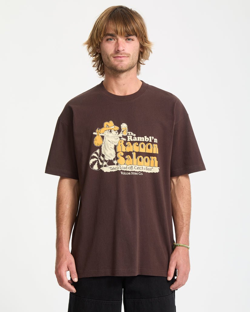 Racoon T-Shirt - Cacao