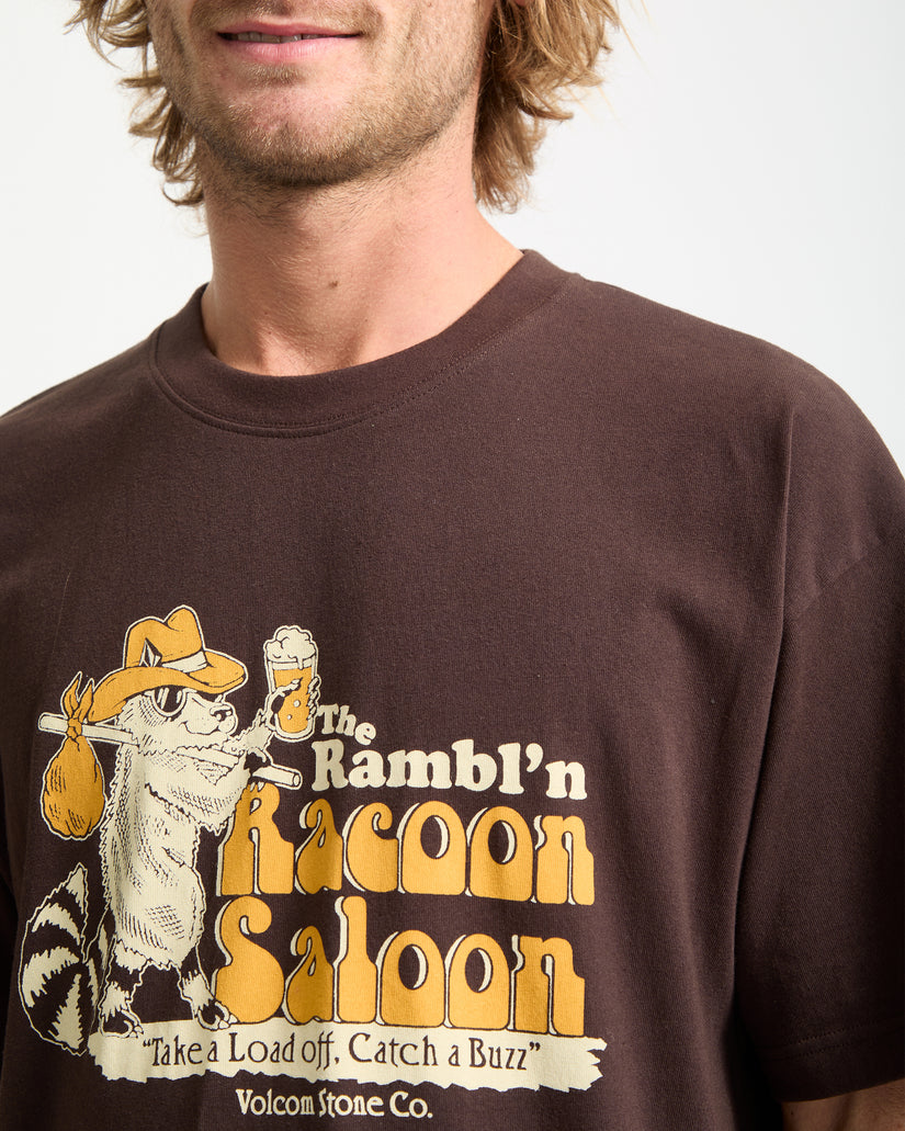 Racoon T-Shirt - Cacao