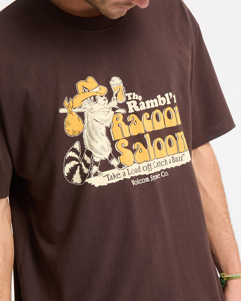 Racoon T-Shirt - Cacao