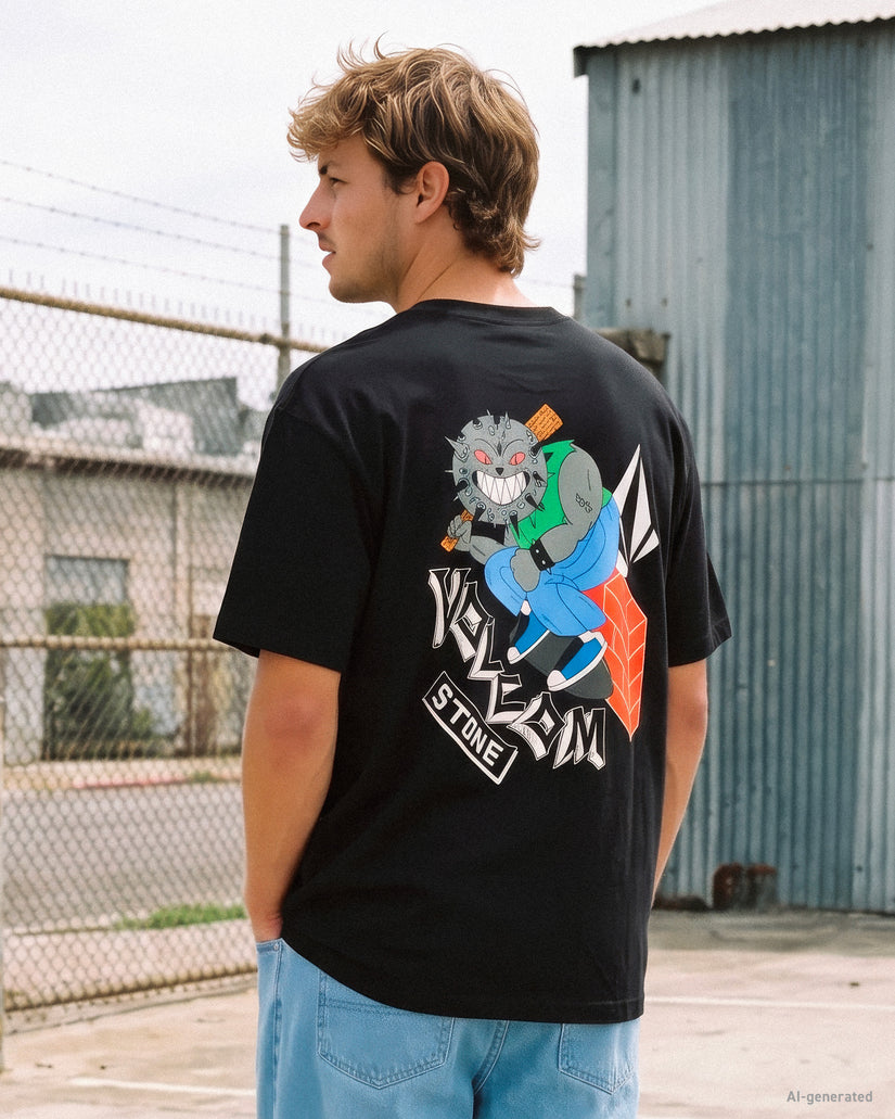 Sk8 Break T-Shirt - Black