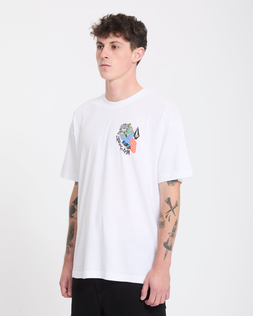 Sk8 Break T-Shirt - White