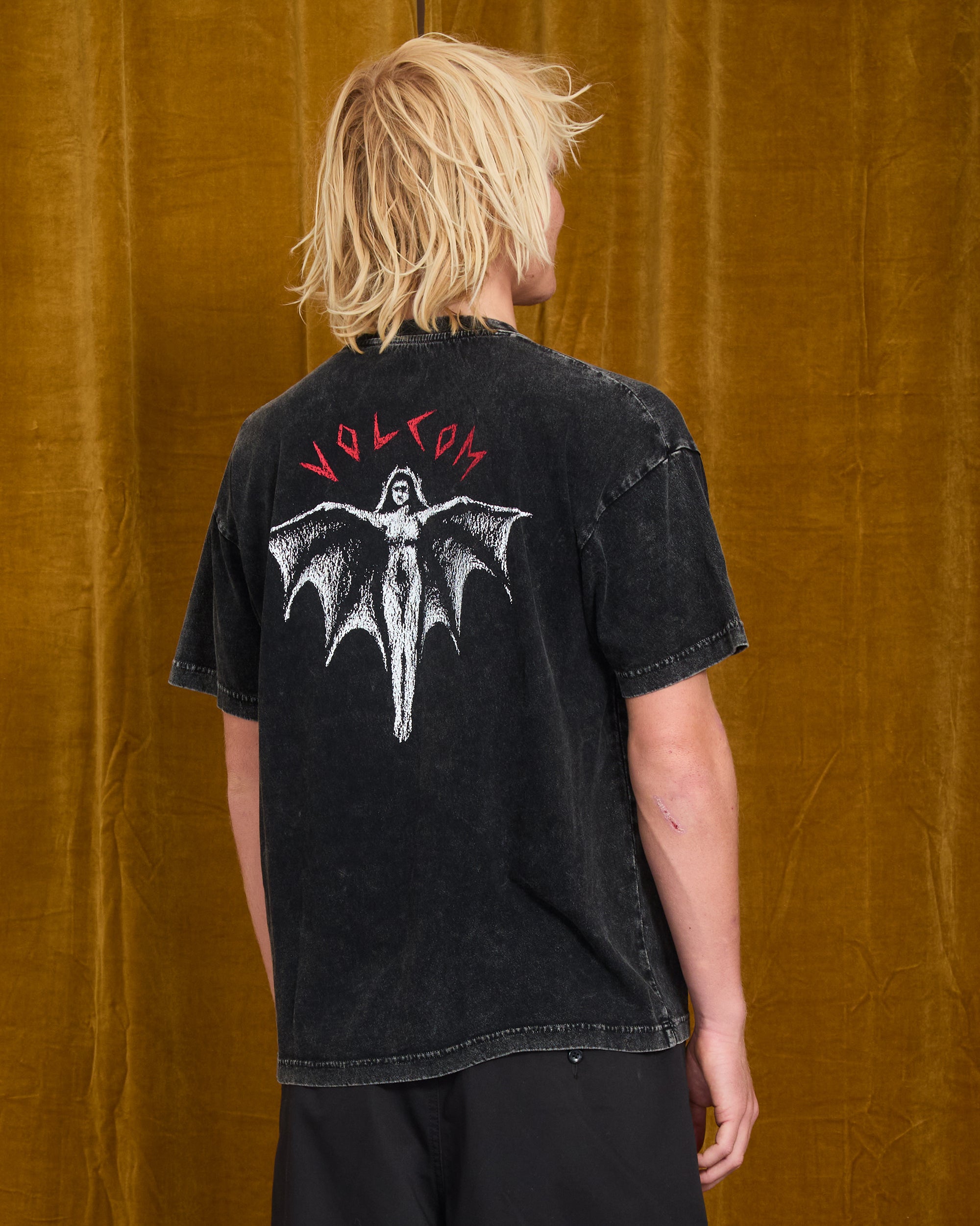 Wrong Angel T-Shirt - Light Acid Black - Men - Volcom EU – Volcom