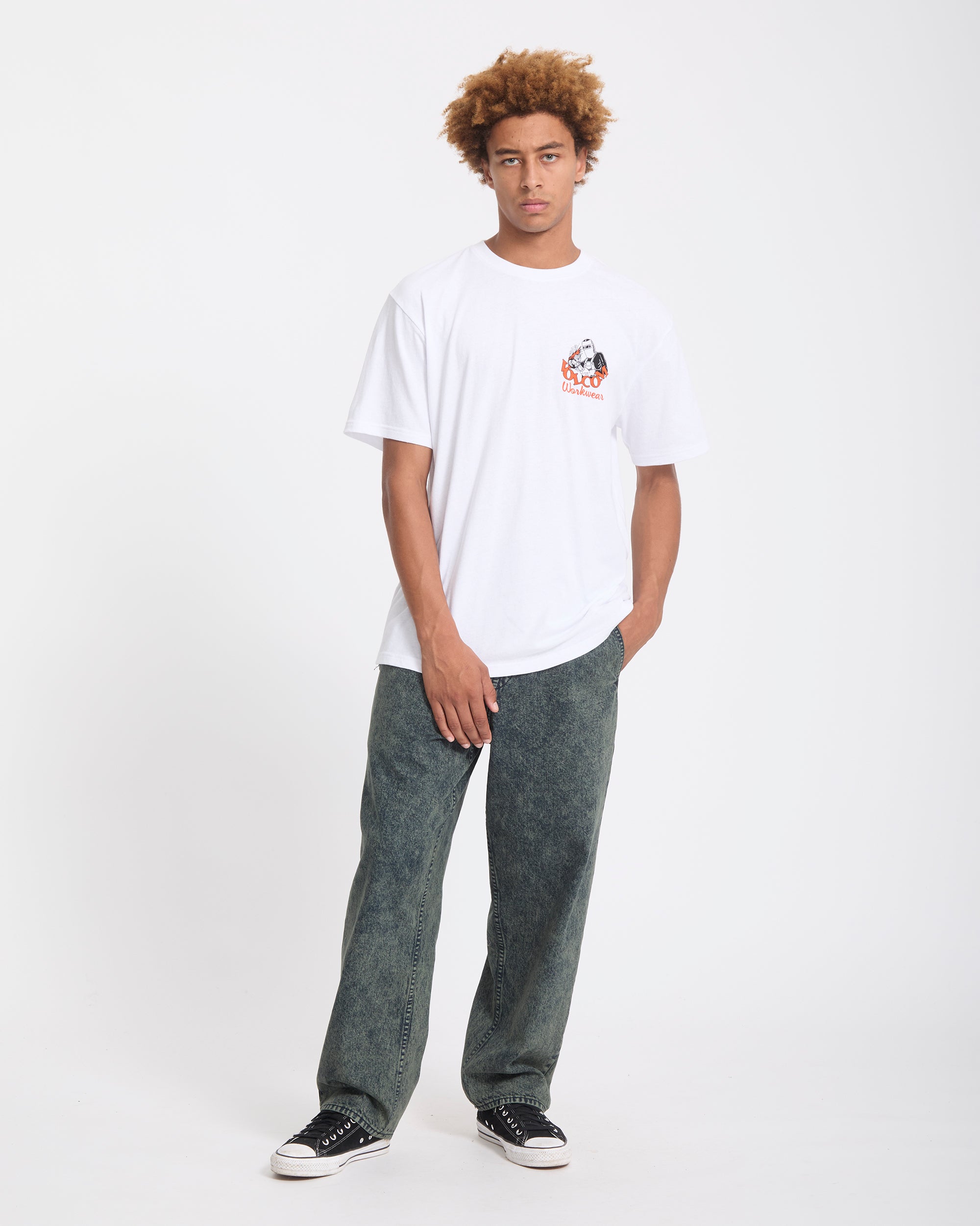 Always Grinding T-Shirt - White - Men - Volcom EU – Volcom Europe