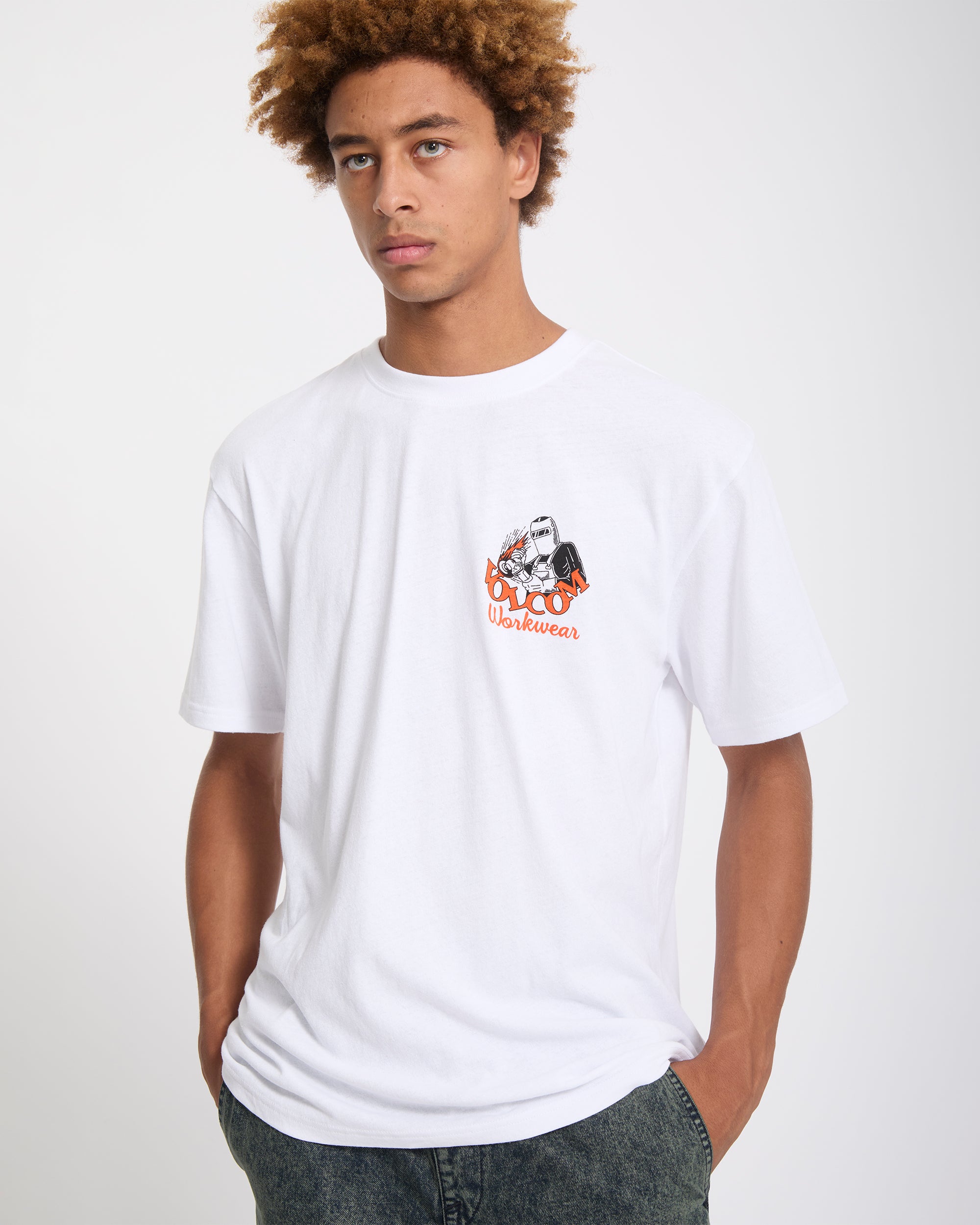 Always Grinding T-Shirt - White - Men - Volcom EU – Volcom Europe
