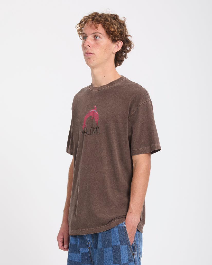 Ozzy III T-Shirt - Raisin