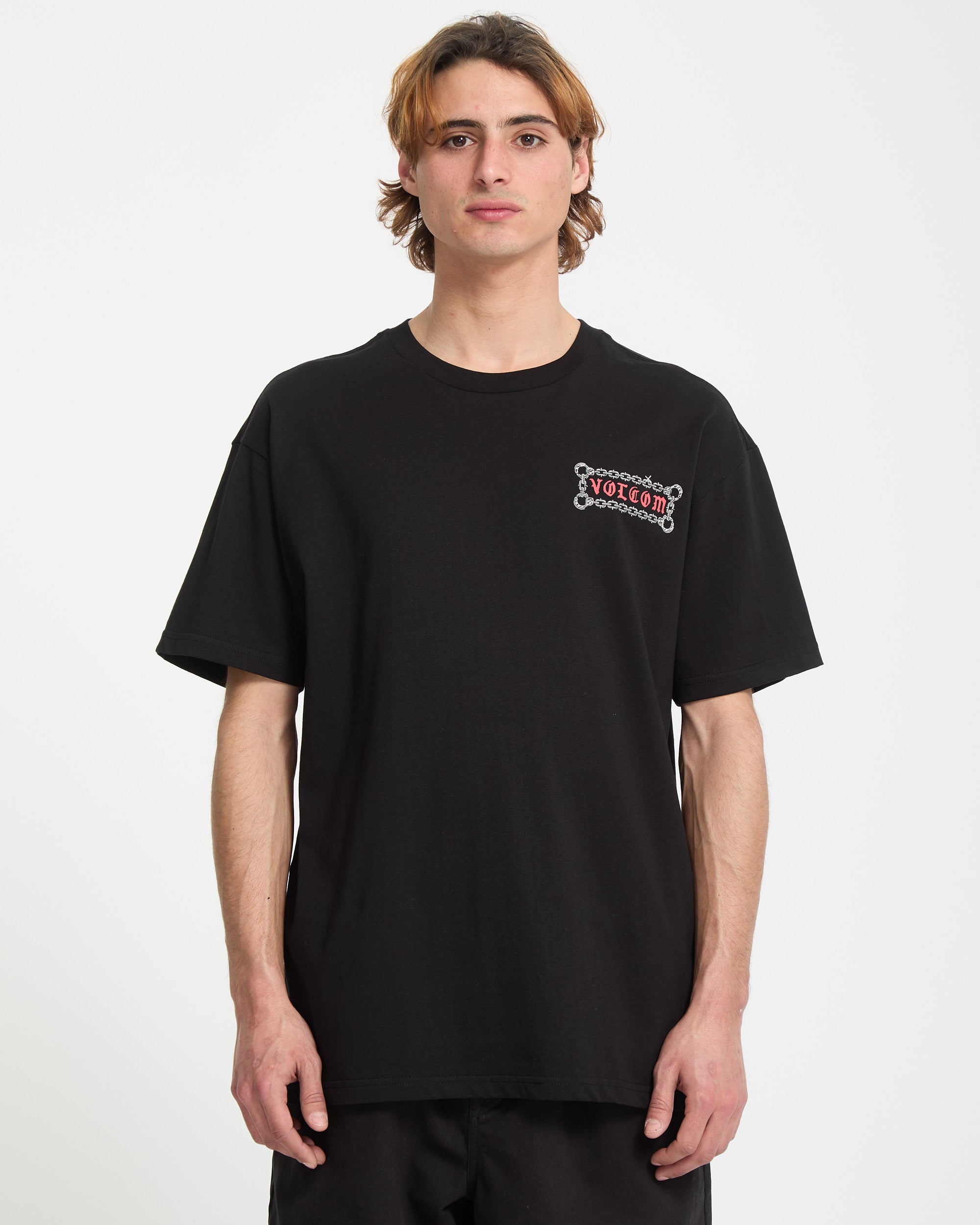 Volcom Maillot de bain à manches courtes pour garçons, protection solaire UPF 50+, séchage rapide, pour l'été, gris, 8