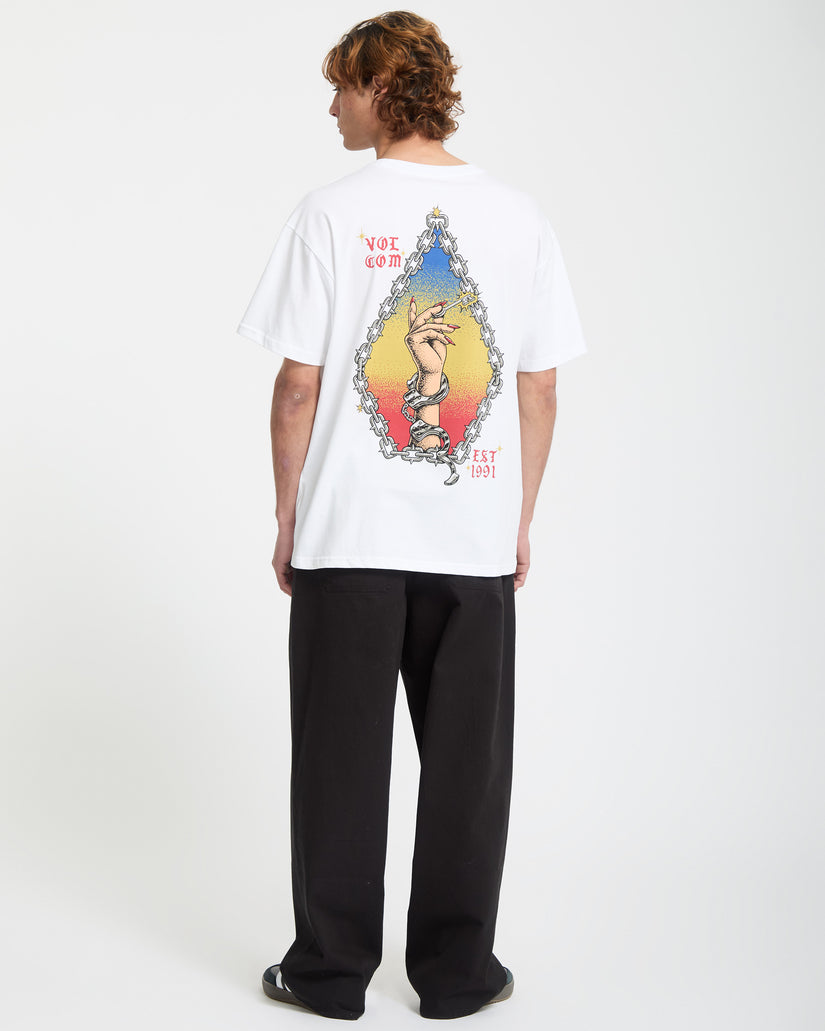 Daniel Shepard Unlocked T-Shirt - White