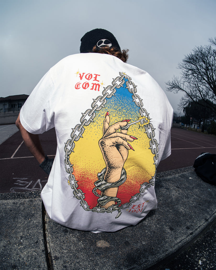 Daniel Shepard Unlocked T-Shirt - White