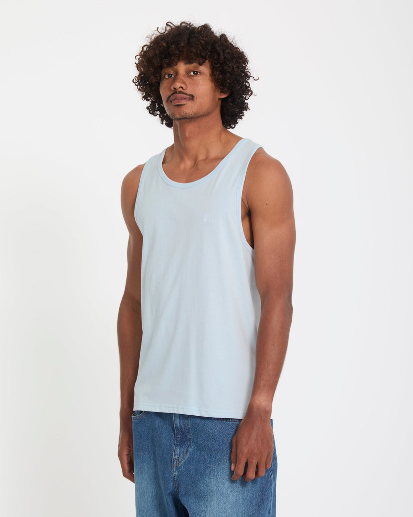 Stone Blanks Tank Top - Light Blue Acid