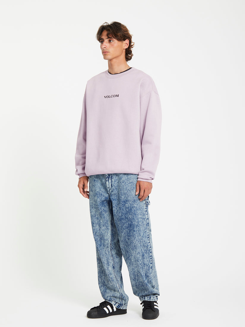 Volcom Guy Volcom Stone Sweatshirt - Light Purple - Men - Volcom EU – Volcom Europe