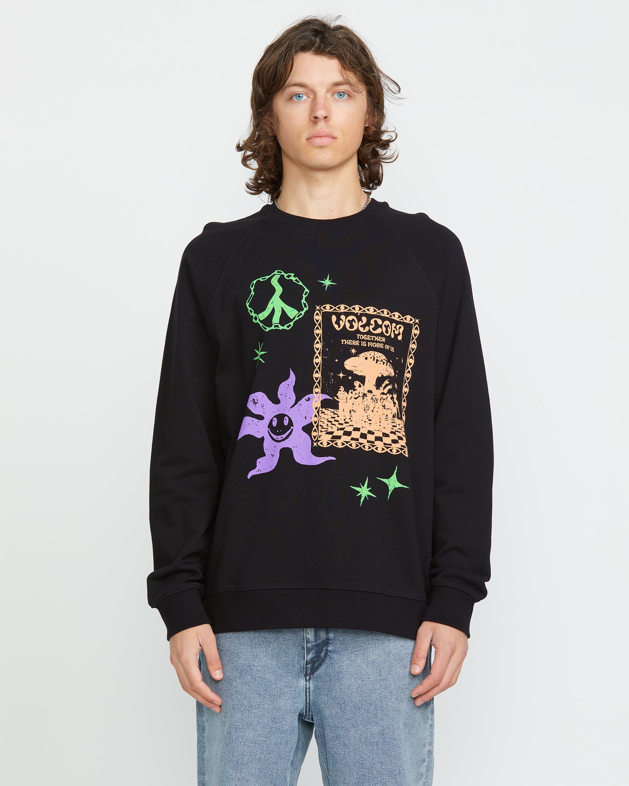Filip Rygalski Sweatshirt - BLACK - Volcom EU – Volcom Europe